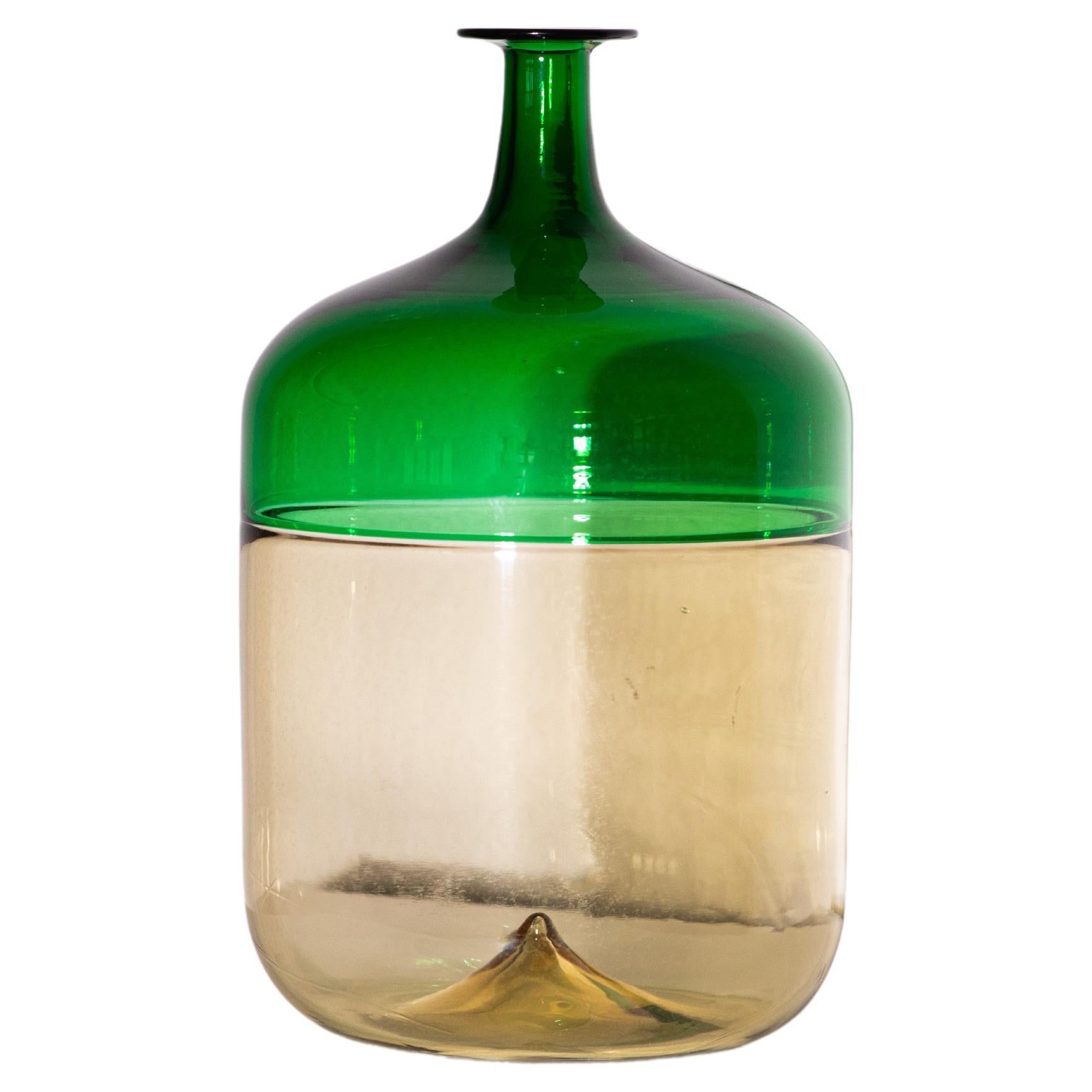 Tapio Wirkkala Green Vase For Sale