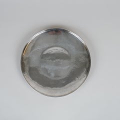 Tapio Wirkkala Hand Hammered Round Silver Bowl, Kultakeskus 1970