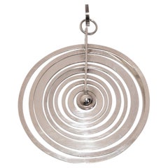 Tapio Wirkkala Hopeakuu Sterling Silver Modernist Moon Pendant