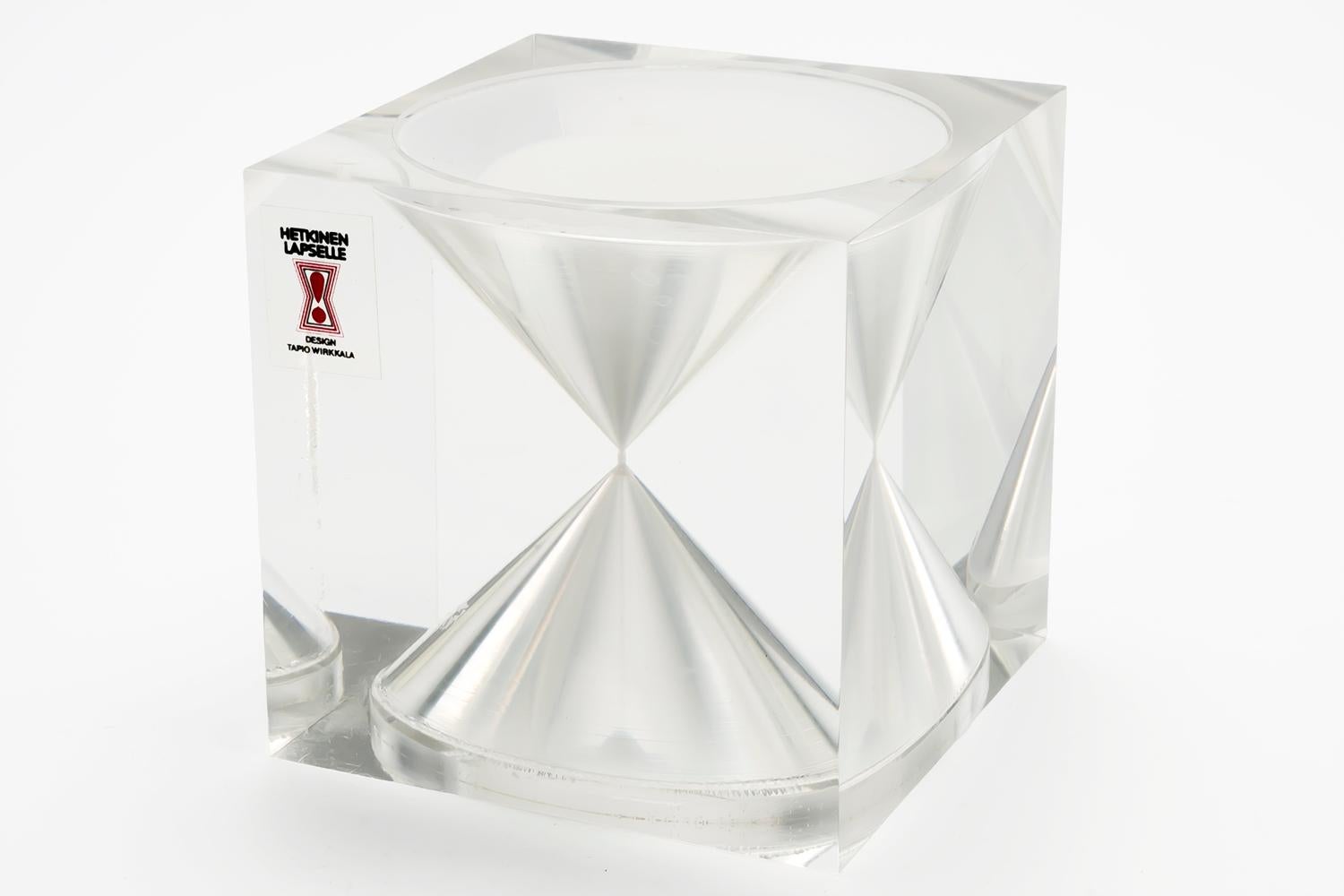 Tapio Wirkkala / HOURGLASS L / Vakumotuote Oy