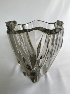 Tapio Wirkkala Iceberg Still Mold Blown Crystal Vase 3825