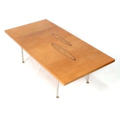Tavolino intarsiato Tapio Wirkkala per Asko Danish Modern
