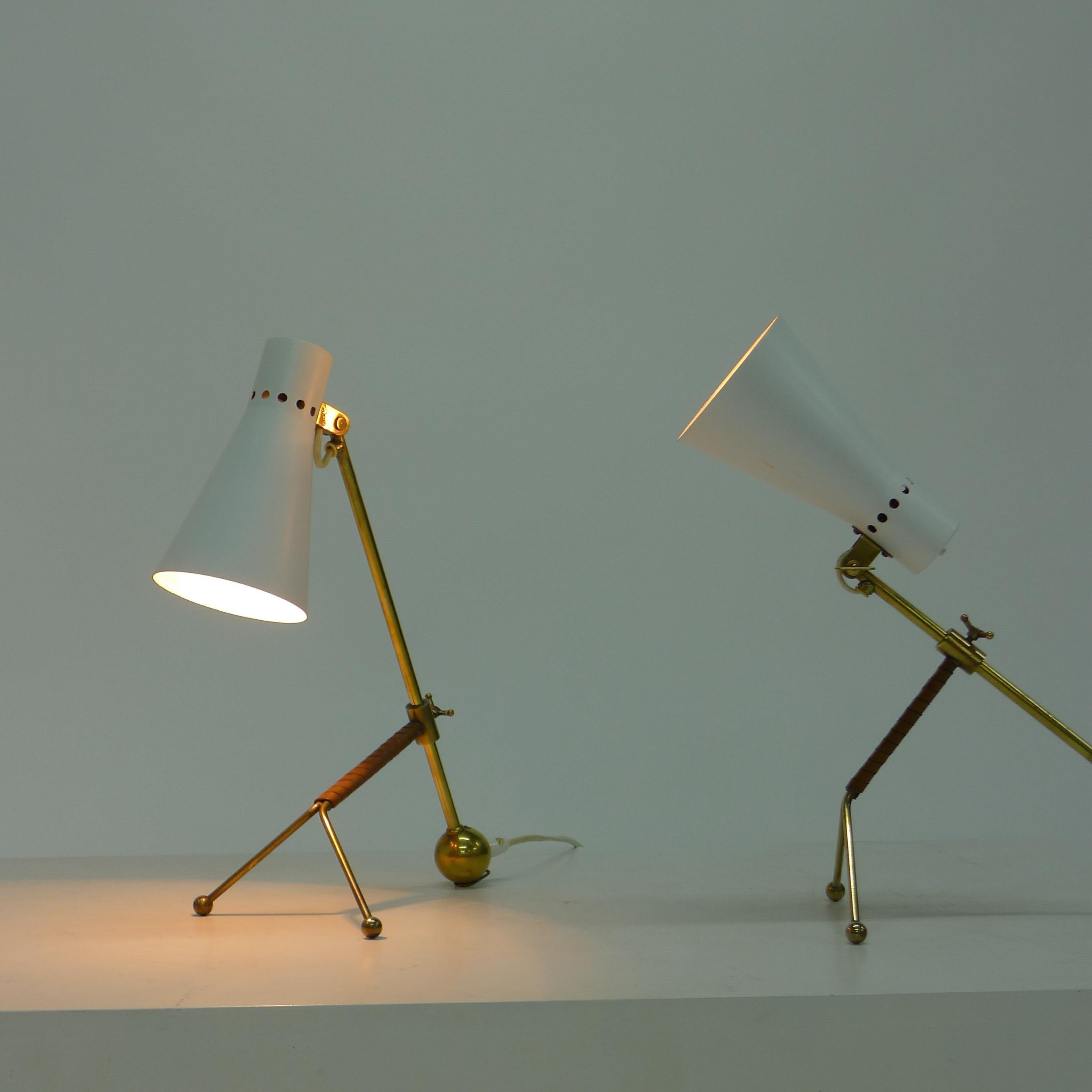 Tapio Wirkkala, Schreibtischleuchte K11-16, für Idman, Finnland, 1954 (Mitte des 20. Jahrhunderts) im Angebot