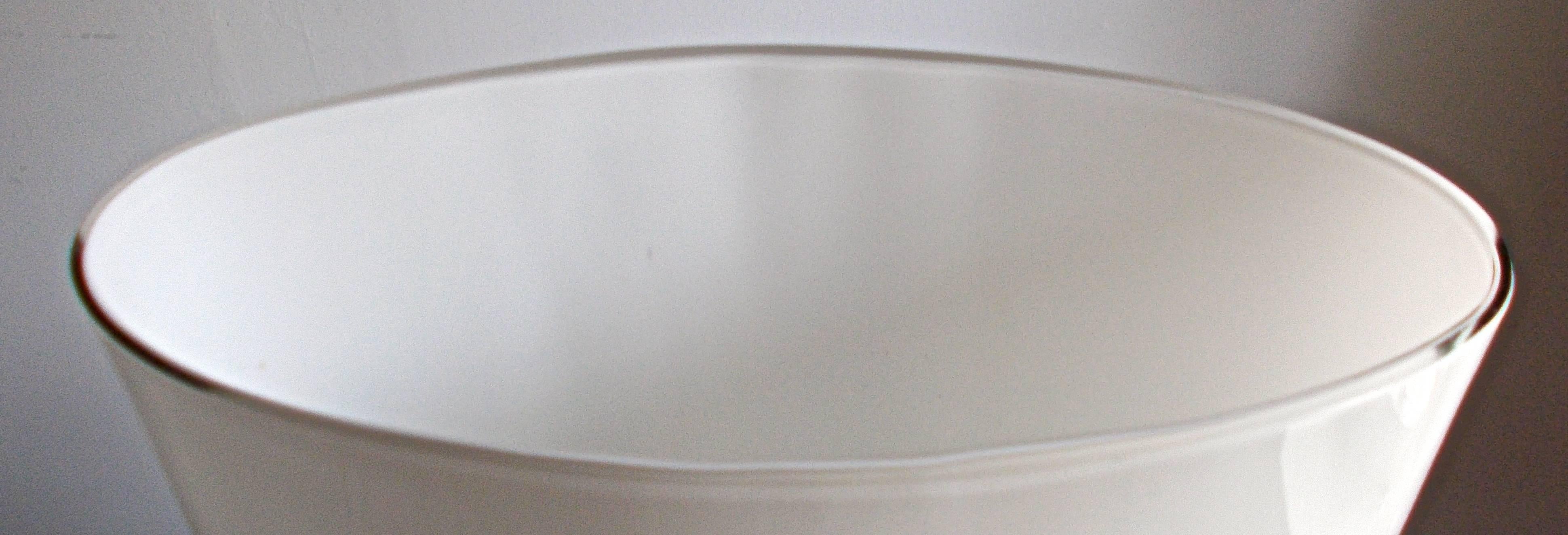 Tapio Wirkkala Jarrón grande de cristal de Iittala Finlandés en venta
