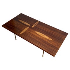 Mesa de centro "hoja" Tapio Wirkkala / ASKO, Finlandia 1960