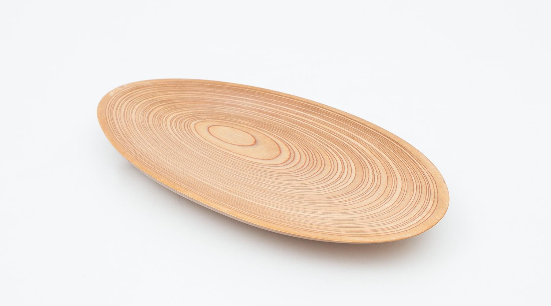 Mid-Century Modern 1950s wooden Tapio Wirkkala Leaf Dish For Sale