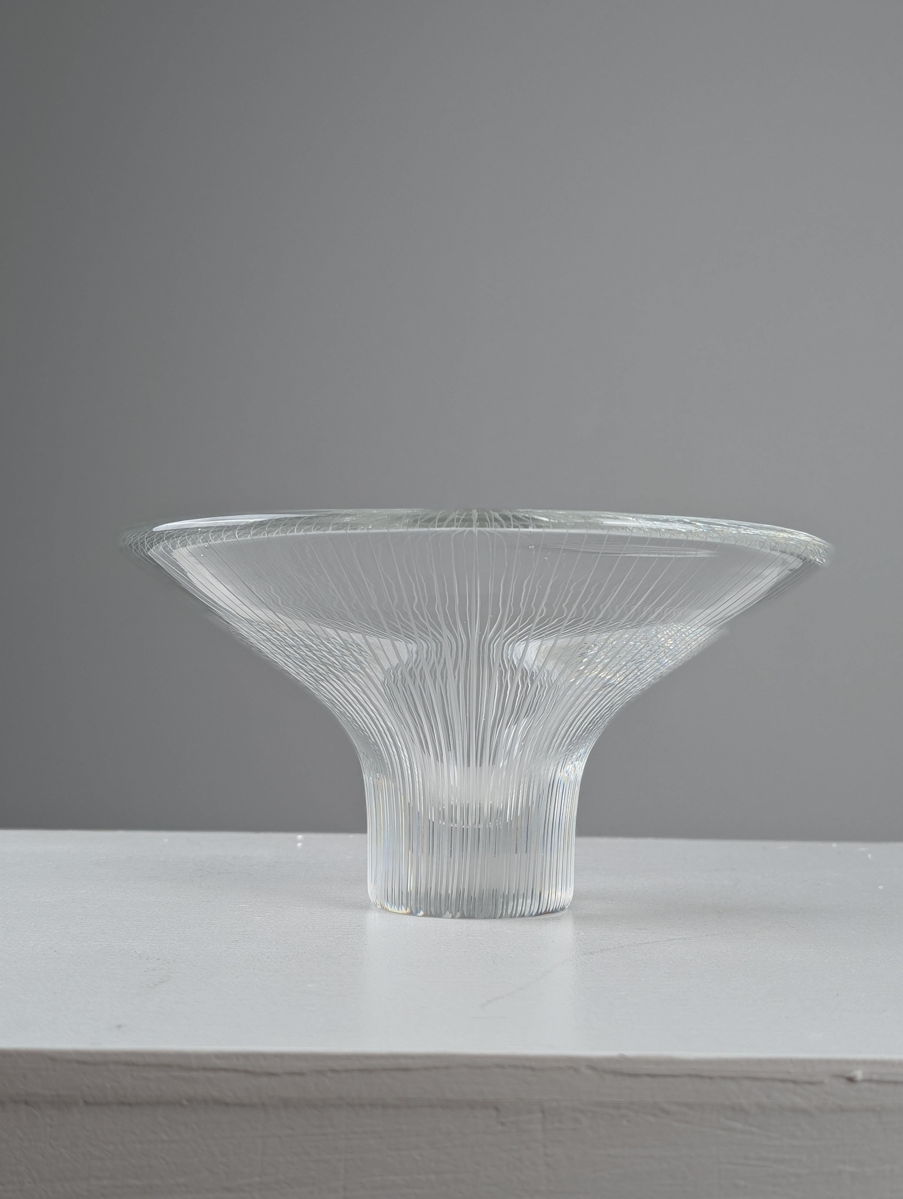 Tapio Wirkkala Line-engraved Vase / Art Object Model 3138, Iittala 1950s Finland For Sale 3