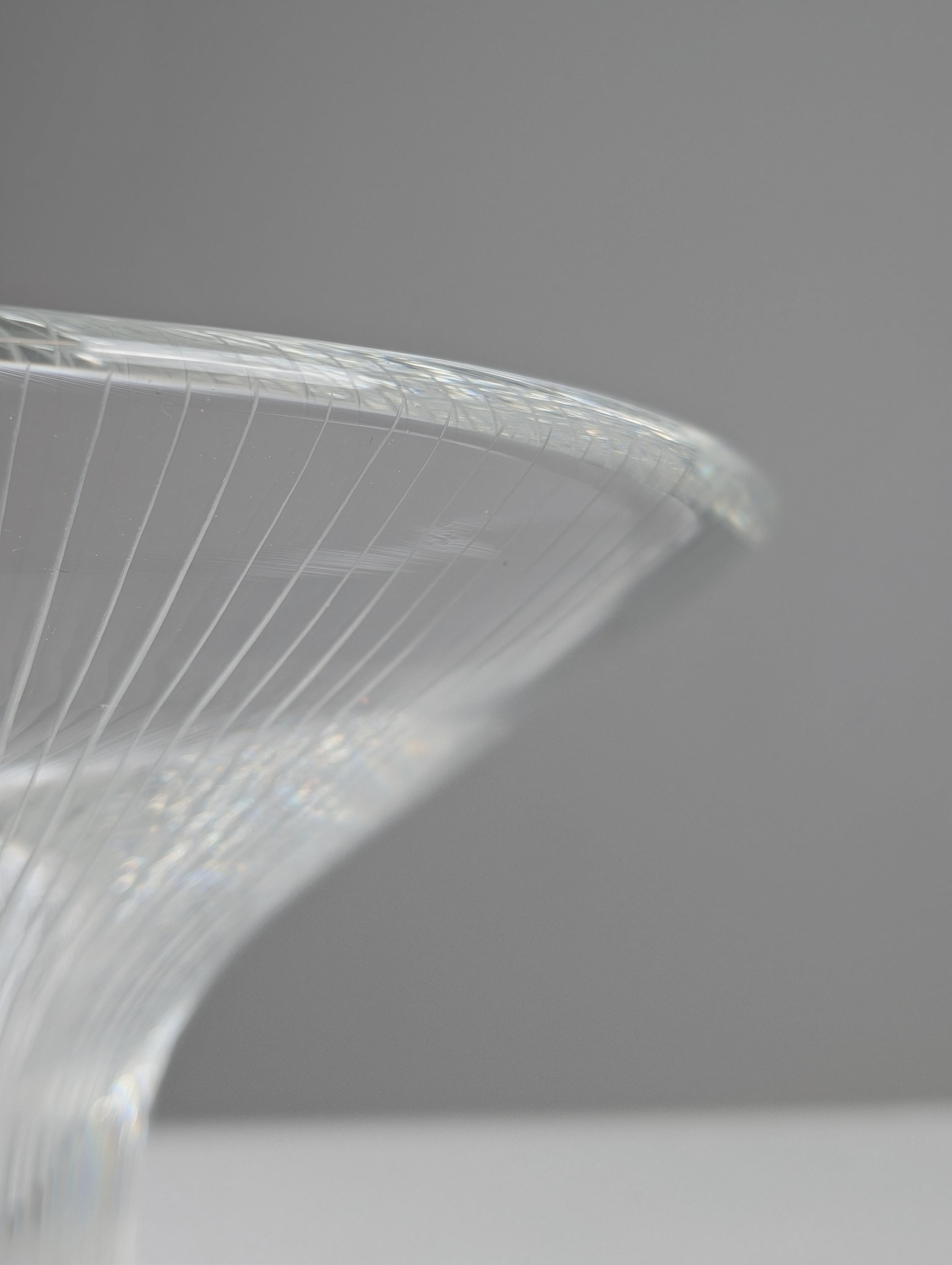 Tapio Wirkkala Line-engraved Vase / Art Object Model 3138, Iittala 1950s Finland For Sale 5