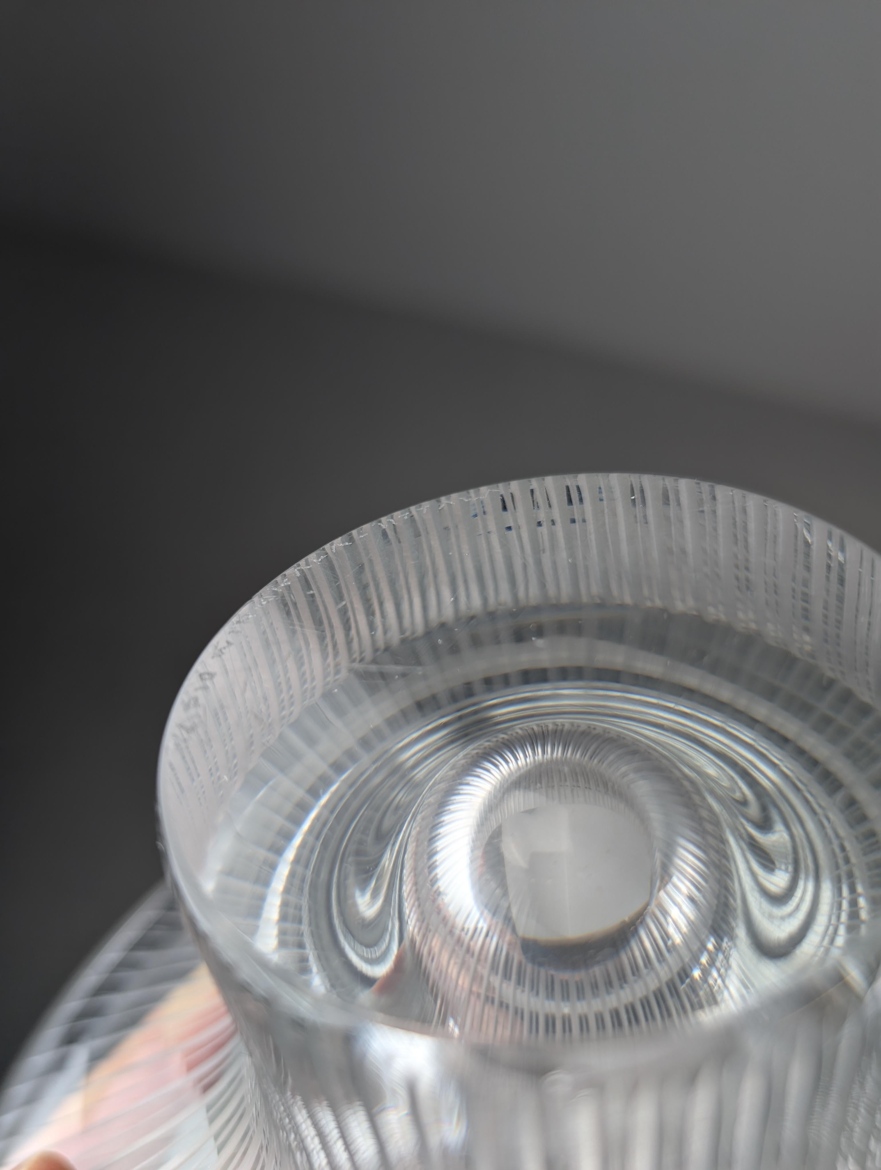 Tapio Wirkkala Line-engraved Vase / Art Object Model 3138, Iittala 1950s Finland For Sale 6