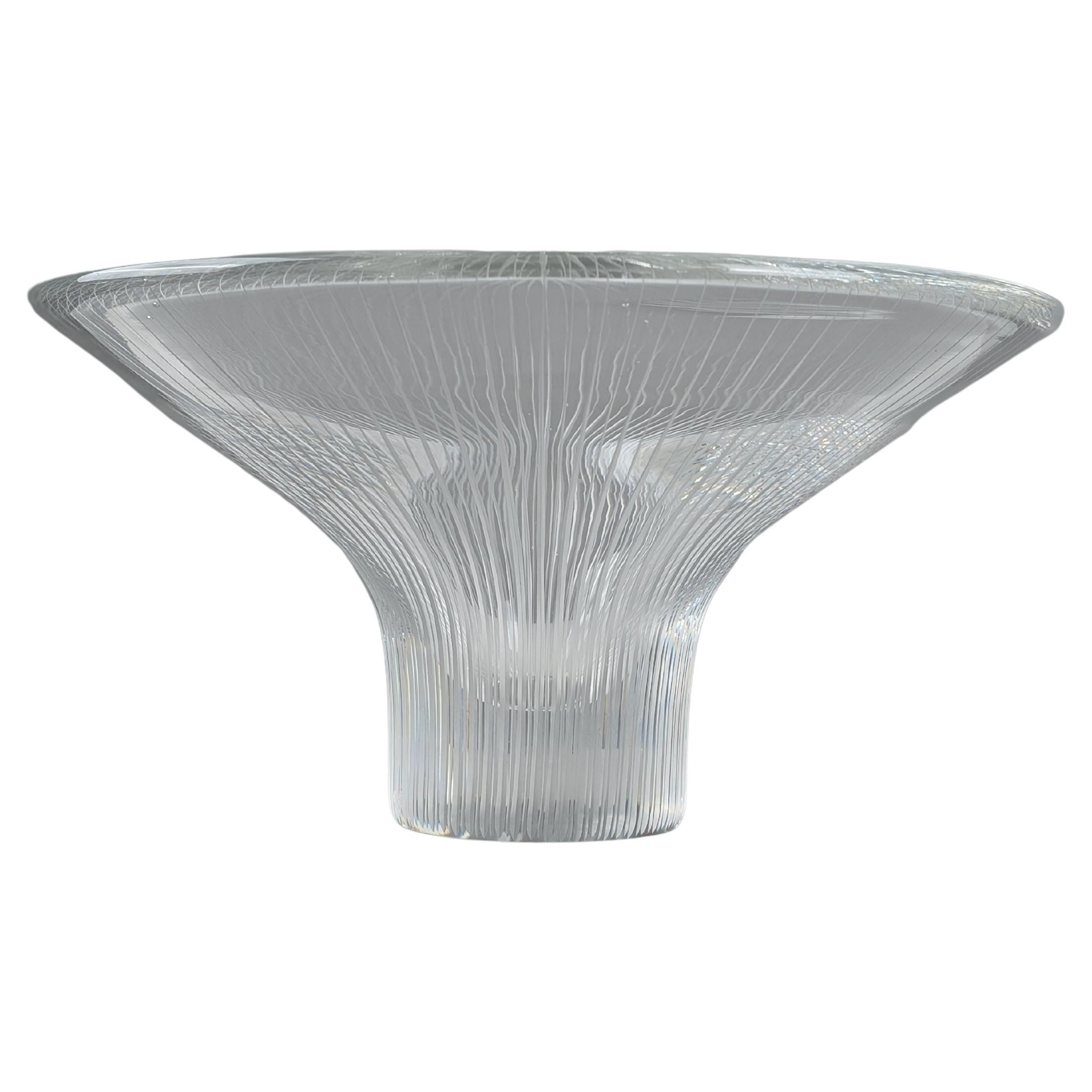 Tapio Wirkkala Line-engraved Vase / Art Object Model 3138, Iittala 1950s Finland For Sale