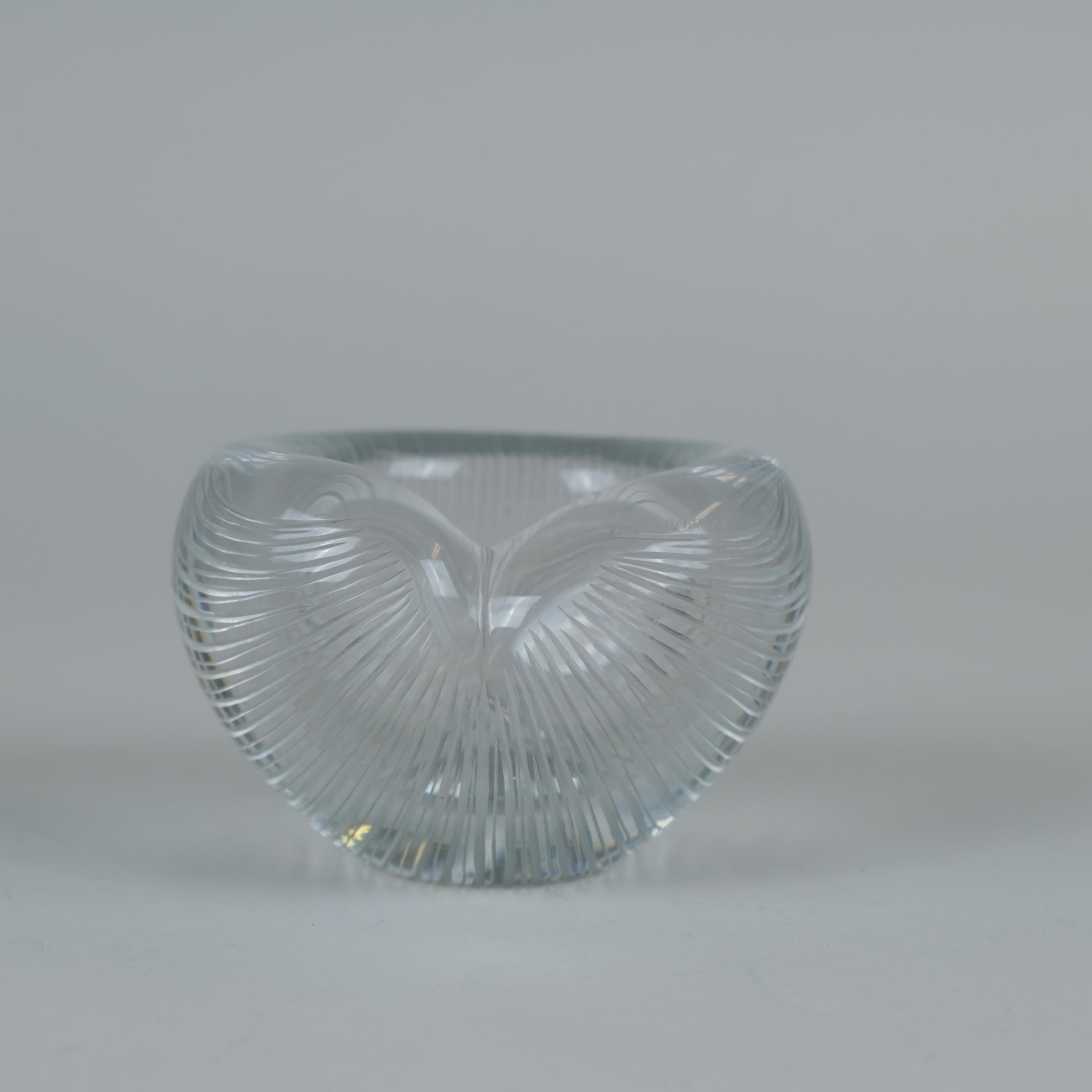 Tapio Wirkkala Vase mit Liniengravur Modell 3327, Iittala 1950er Jahre Finnland im Angebot 1