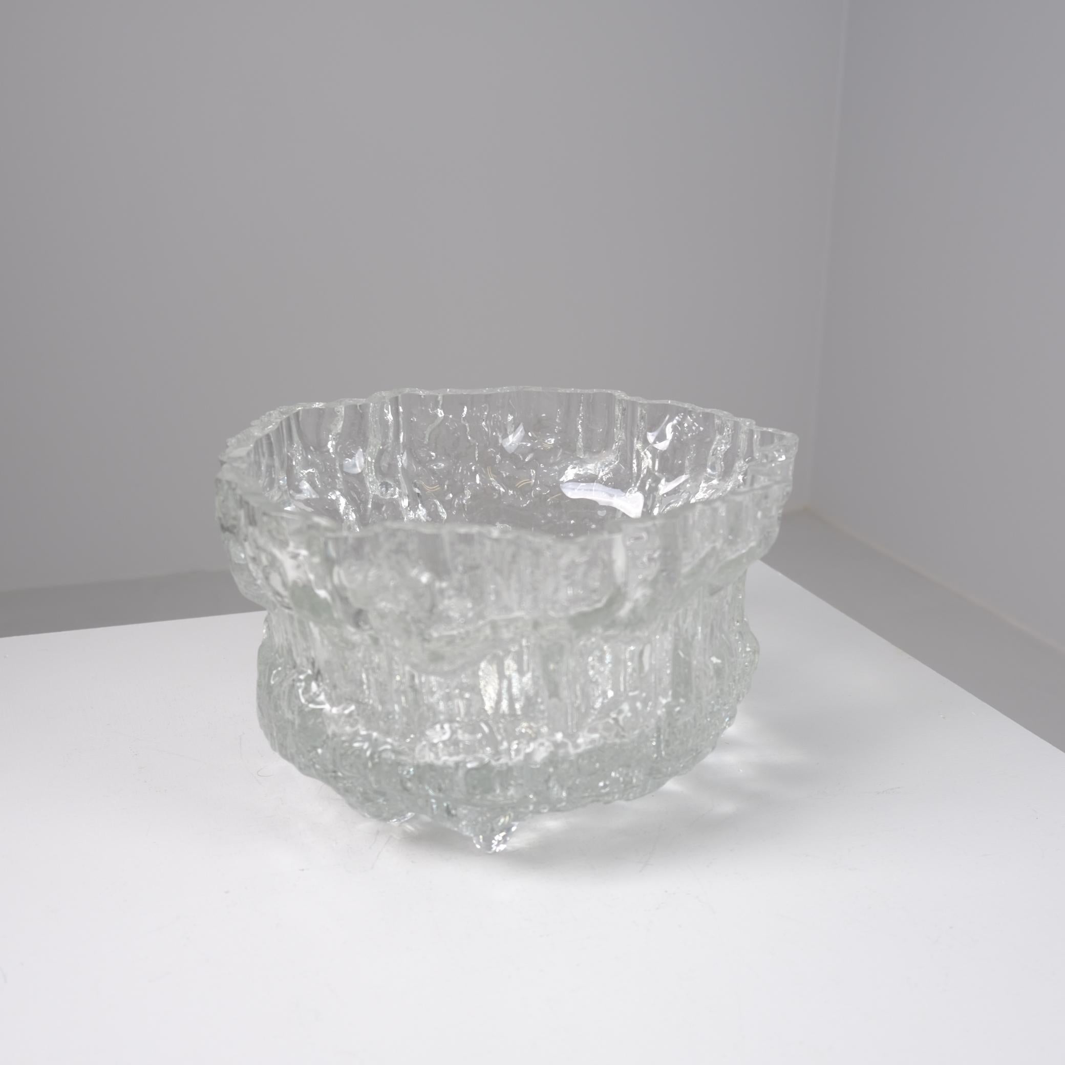 Tapio Wirkkala Schmelzeis-Vase, Miracus Model 3433, Iittala 1970er Jahre Finnland (Finnisch) im Angebot