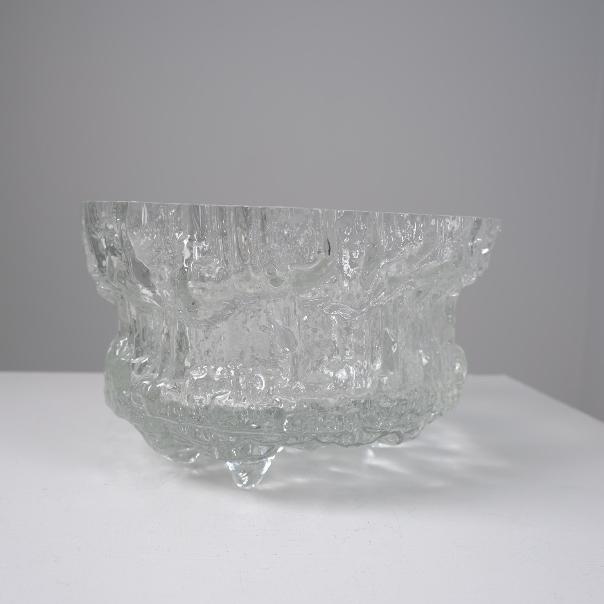Tapio Wirkkala Schmelzeis-Vase, Miracus Model 3433, Iittala 1970er Jahre Finnland im Zustand „Gut“ im Angebot in Helsinki, FI