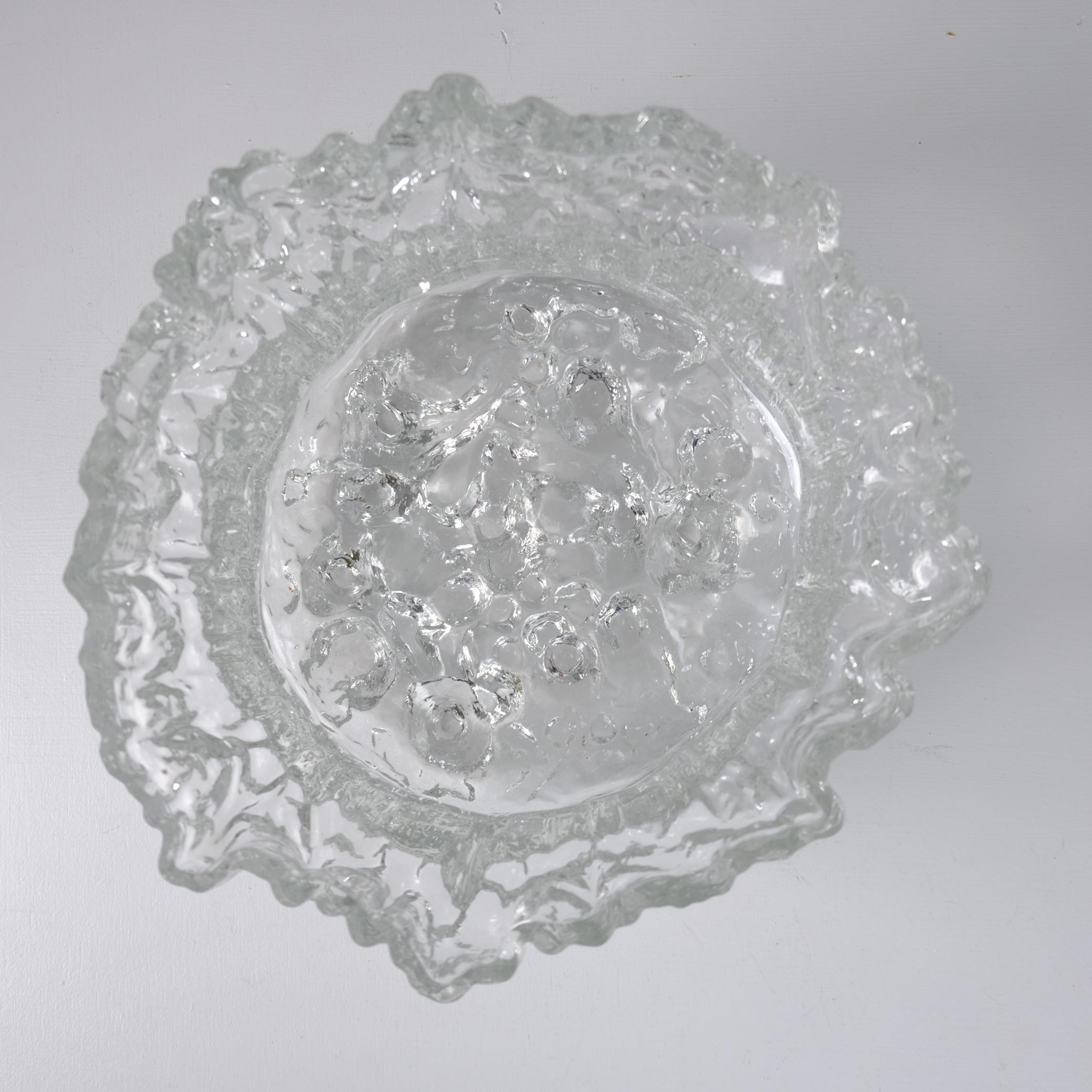 Tapio Wirkkala Schmelzeis-Vase, Miracus Model 3433, Iittala 1970er Jahre Finnland (Ende des 20. Jahrhunderts) im Angebot