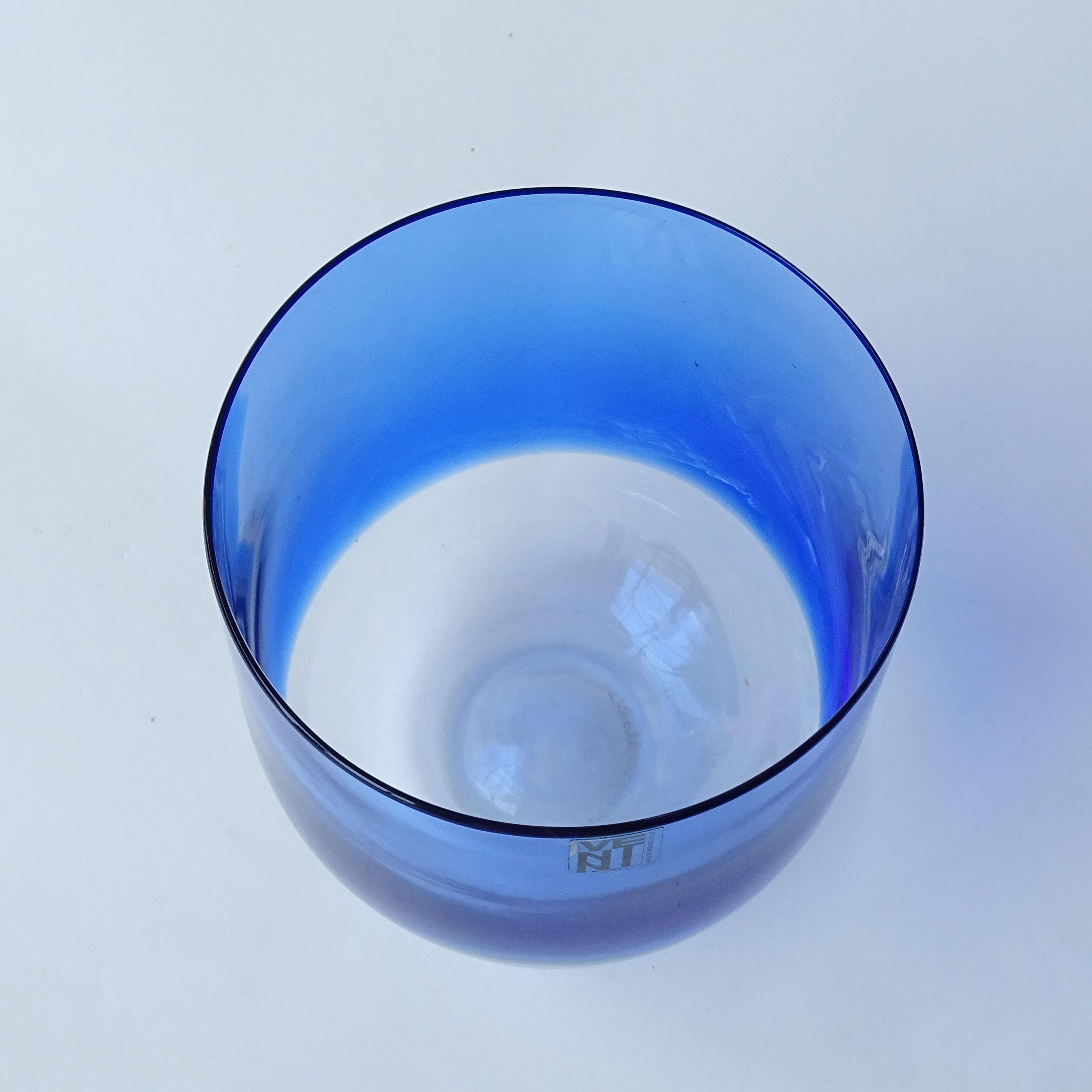 Jarrón de cristal de Murano Tapio Wirkkala para Venini. Italia Años 70 Italiano en venta