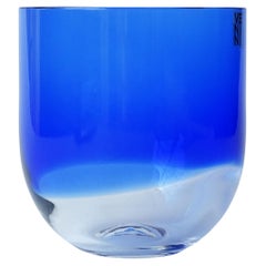 Tapio Wirkkala Murano Glass Vase for Venini. Italy 1970s