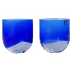 Tapio Wirkkala Murano Glass Vase for Venini. Italy 1970s