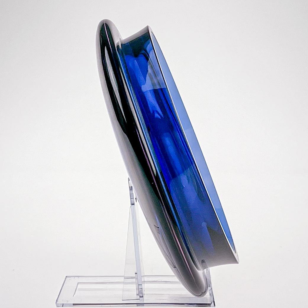 Tapio Wirkkala, Neosin Glass Art-Object / Dish, Model 3320, Iittala, circa 1967 6