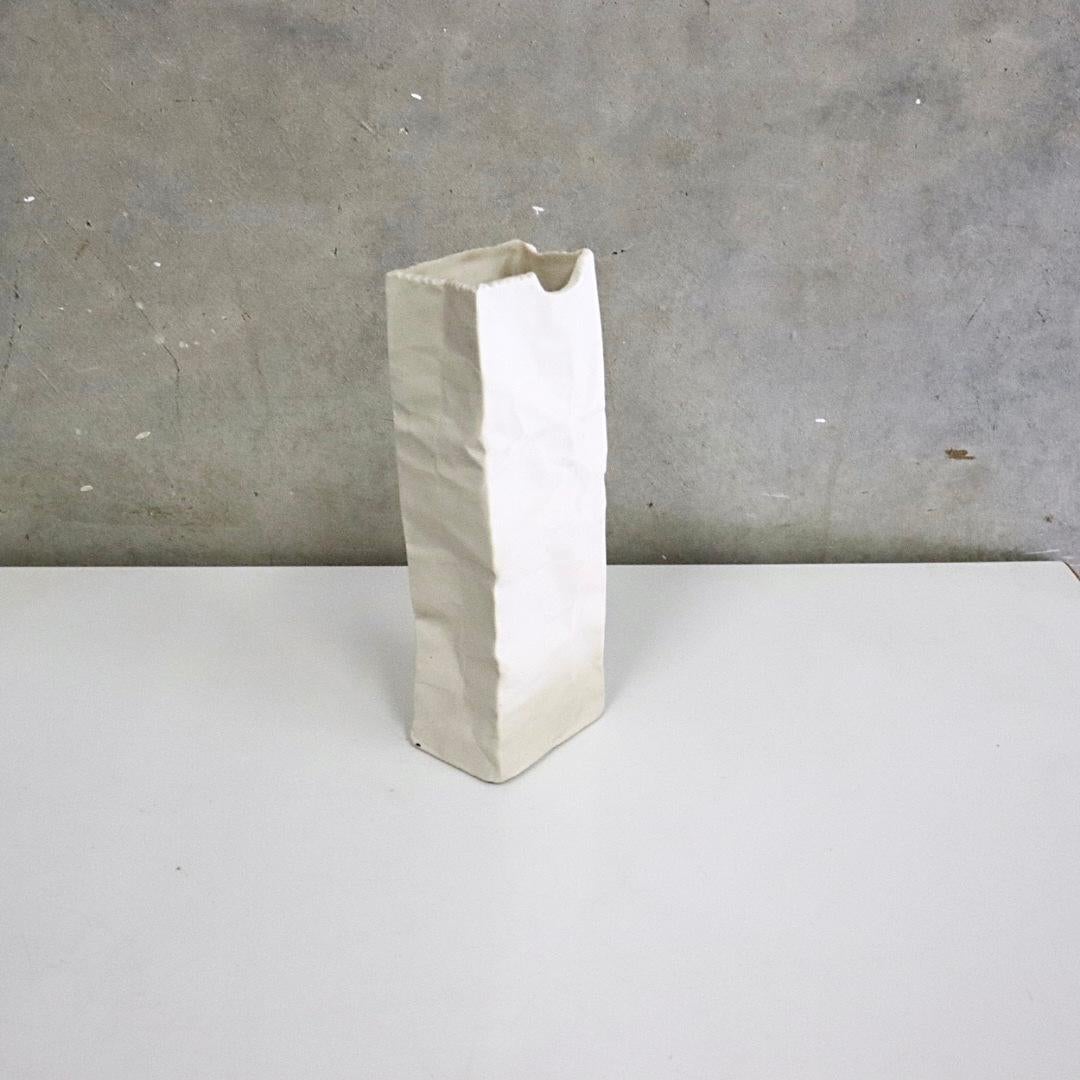 Finnish Tapio Wirkkala Paper Bag Vase