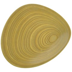 Tapio Wirkkala Plywood "Leaf" Dish, Large and Signed, 1950s, Finland