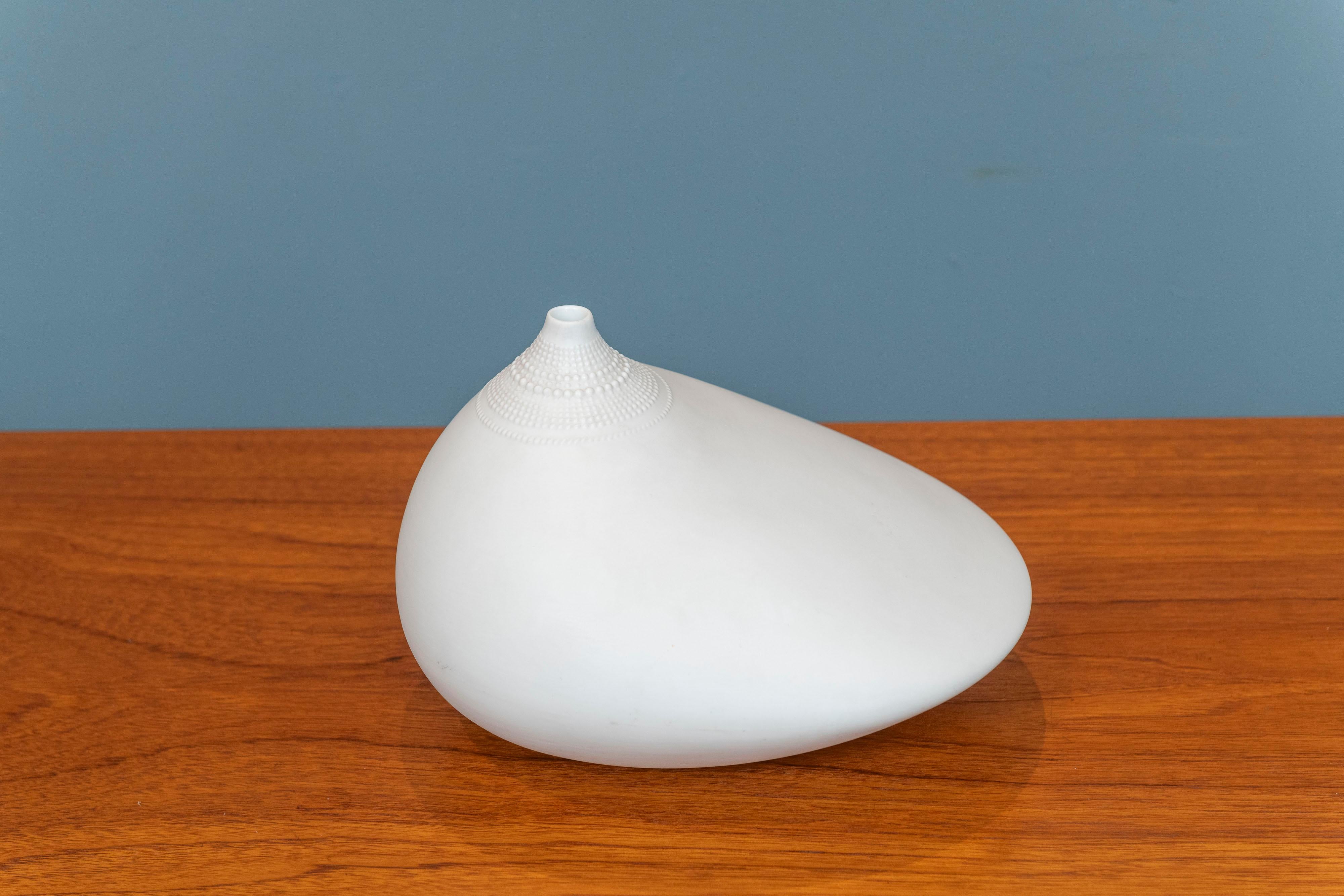 German Tapio Wirkkala Pollo Vase for Rosenthal Studio Line For Sale