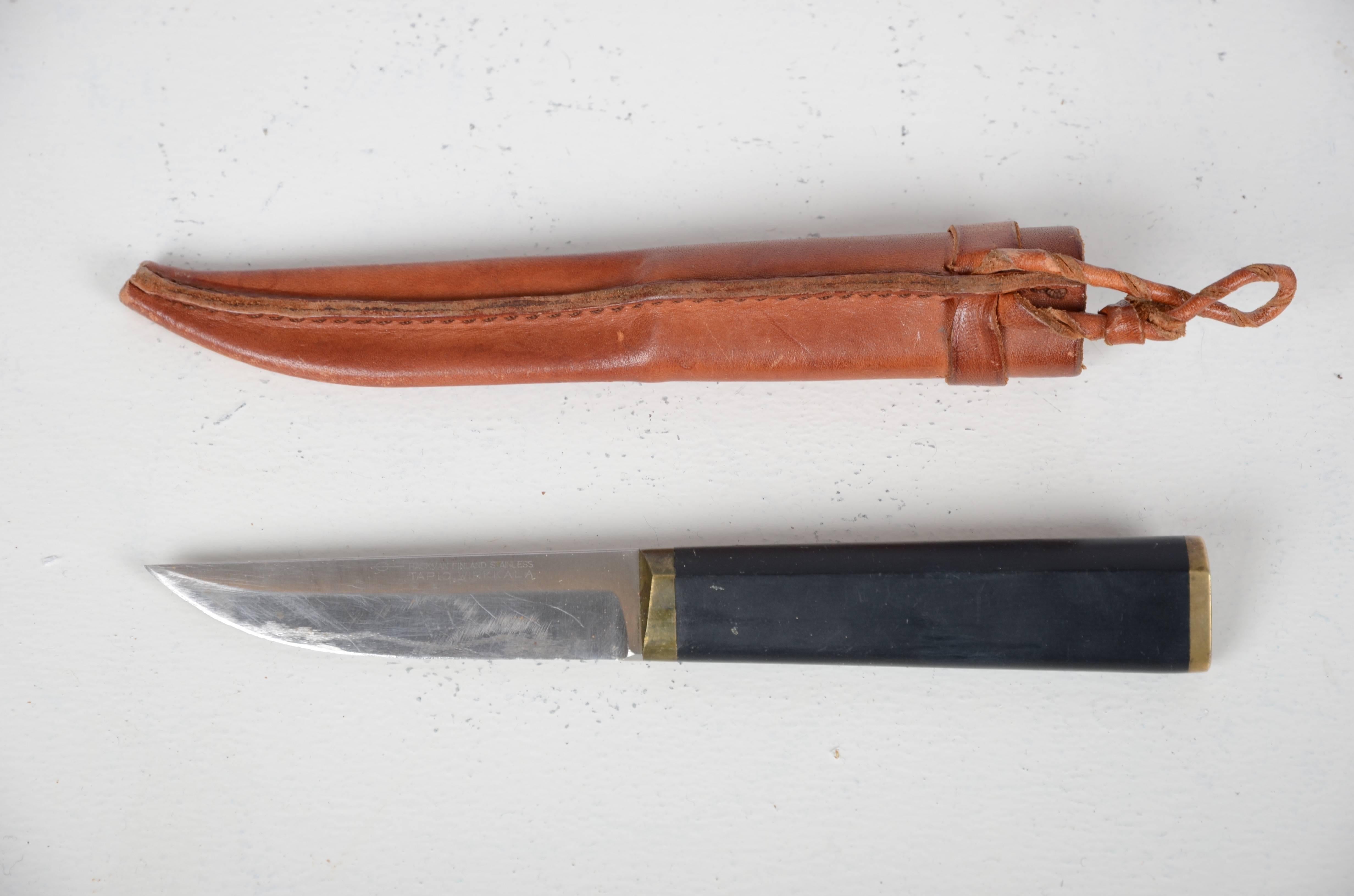 Vintage original Hackman-designed pocket knife transparent 