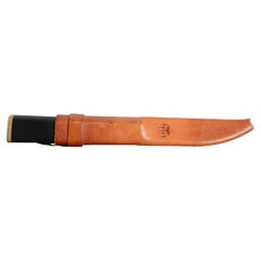 Vintage Tapio Wirkkala, ´Puukko´ Knife and Sheath, Designed 1961, Hackman