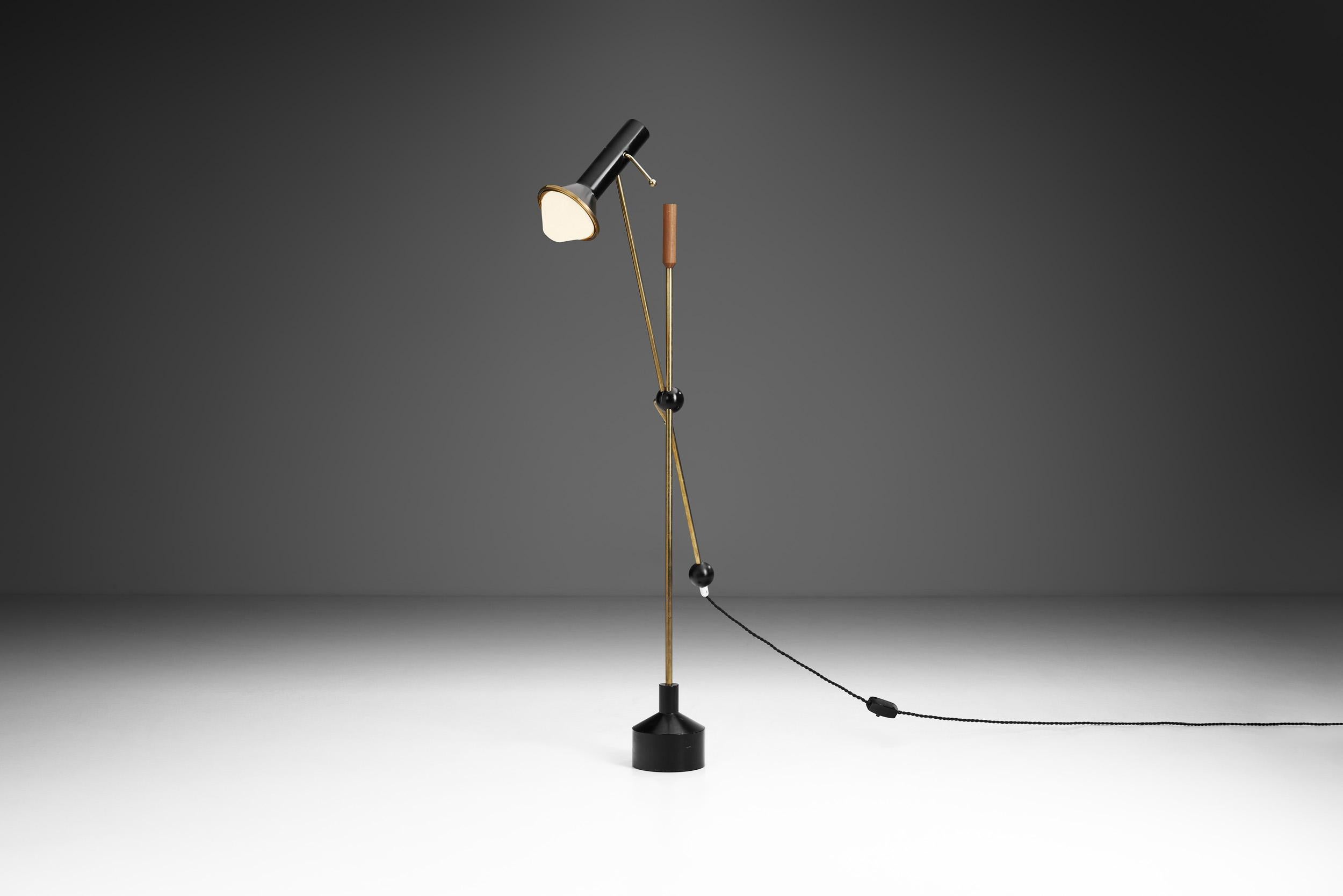 Finnish Tapio Wirkkala Rare Floor Lamp Model 