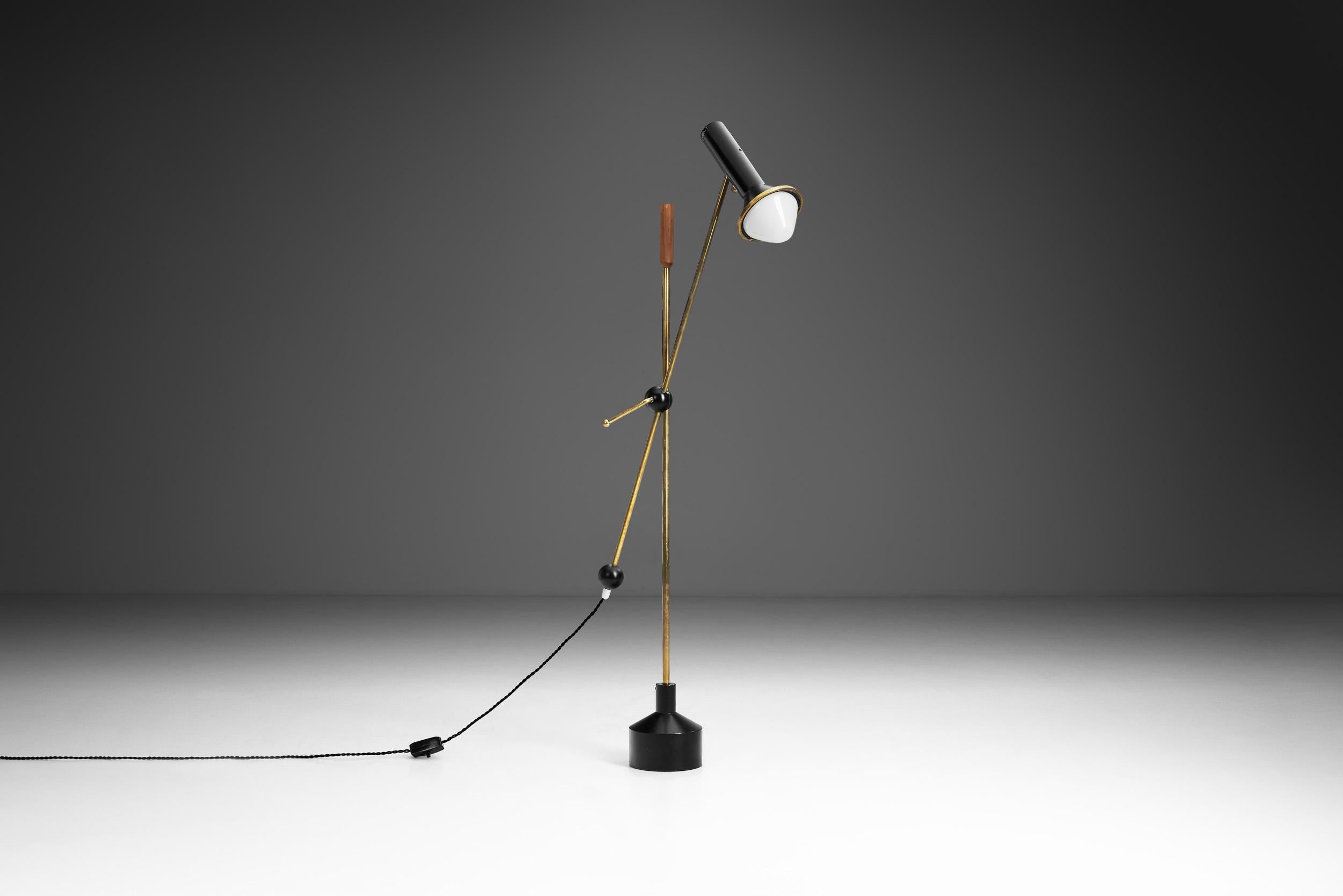 Mid-20th Century Tapio Wirkkala Rare Floor Lamp Model 