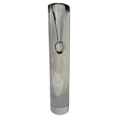 Tapio Wirkkala raro jarrón de cristal Tokio , Marsalkan Sauva para Littala TW-3590
