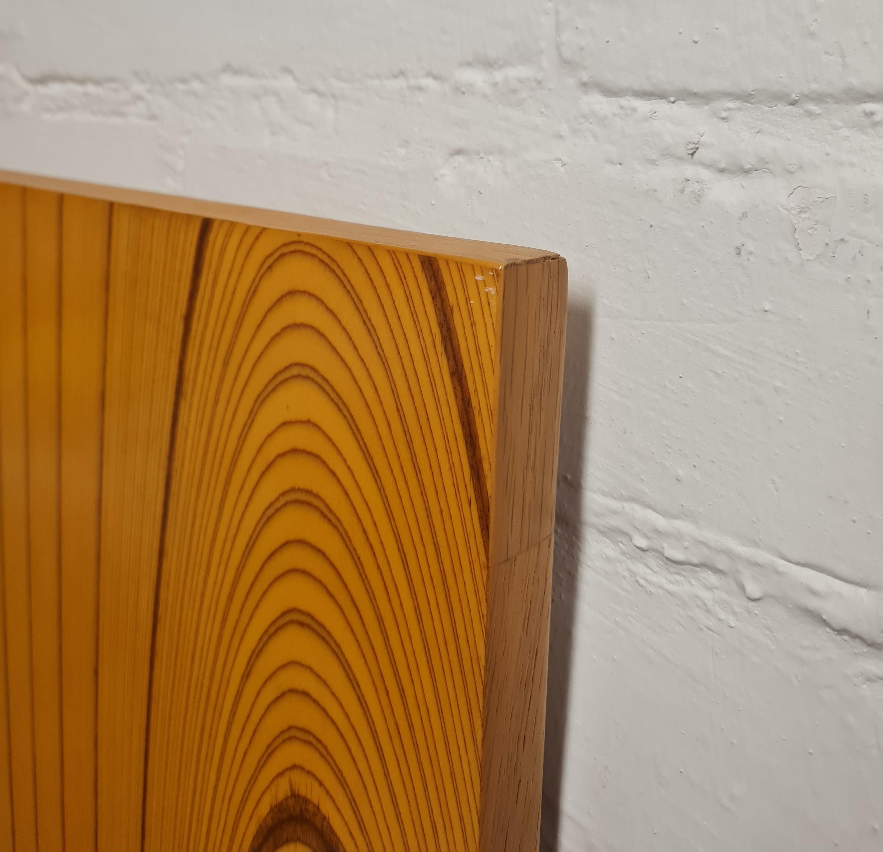 Tapio Wirkkala Rhytmic Veneer Wall Relief Model 9018, Asko 1950s In Good Condition For Sale In Helsinki, FI