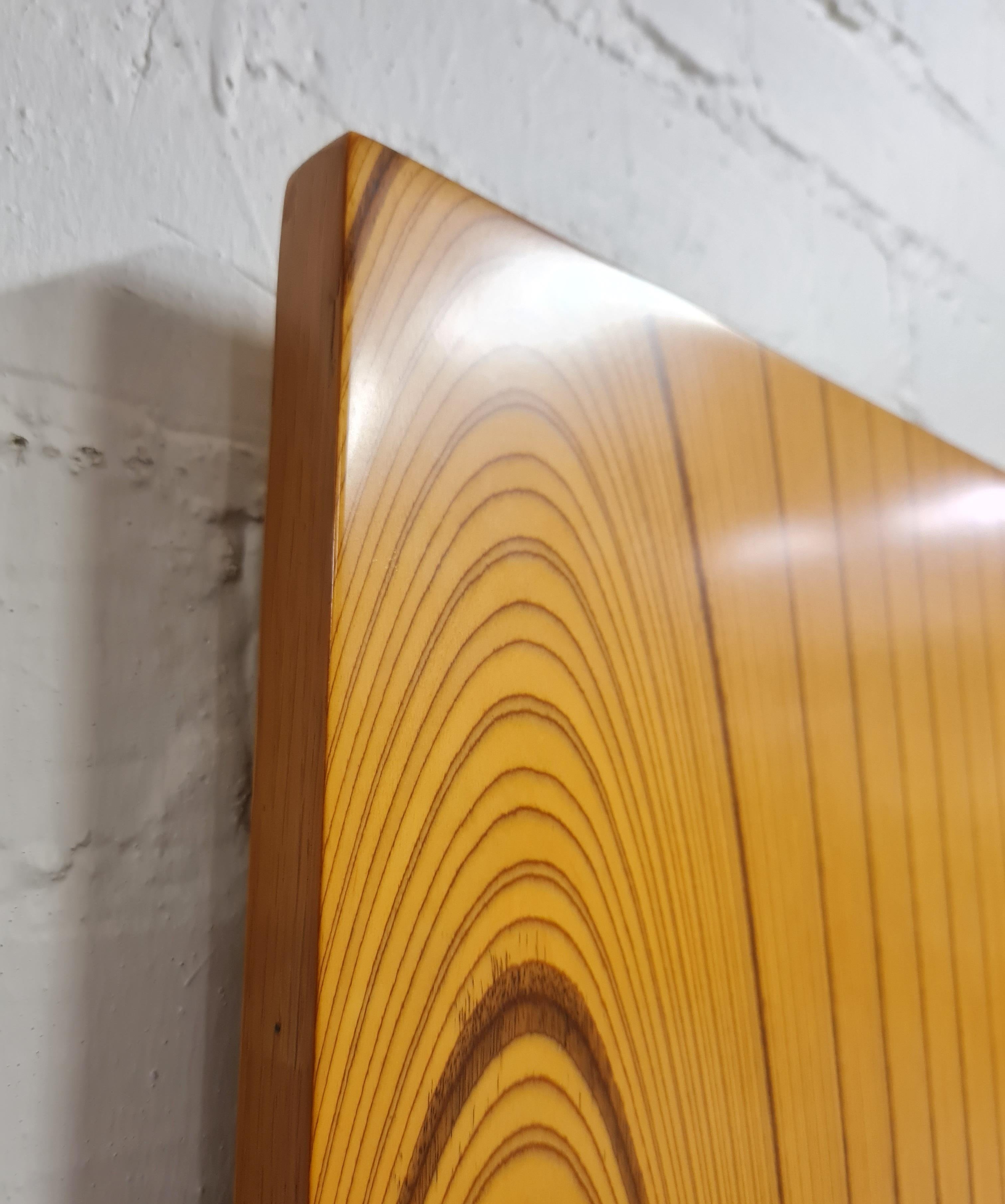 Tapio Wirkkala Rhytmic Veneer Wall Relief Model 9018, Asko 1950s For Sale 1