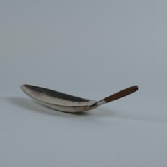 Tapio Wirkkala, Serving Bowl in Silver with Teak Handle, TW-85, 1956