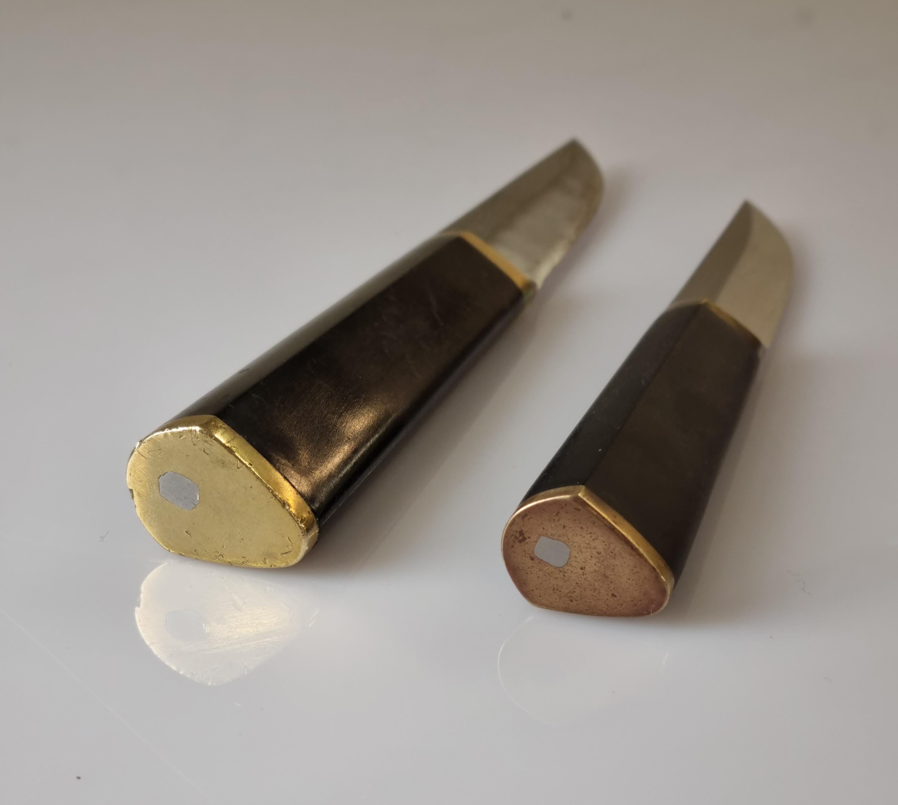 Tapio Wirkkala, Set of Two Knifes with Leather Steaths, Hackmann & Co 3
