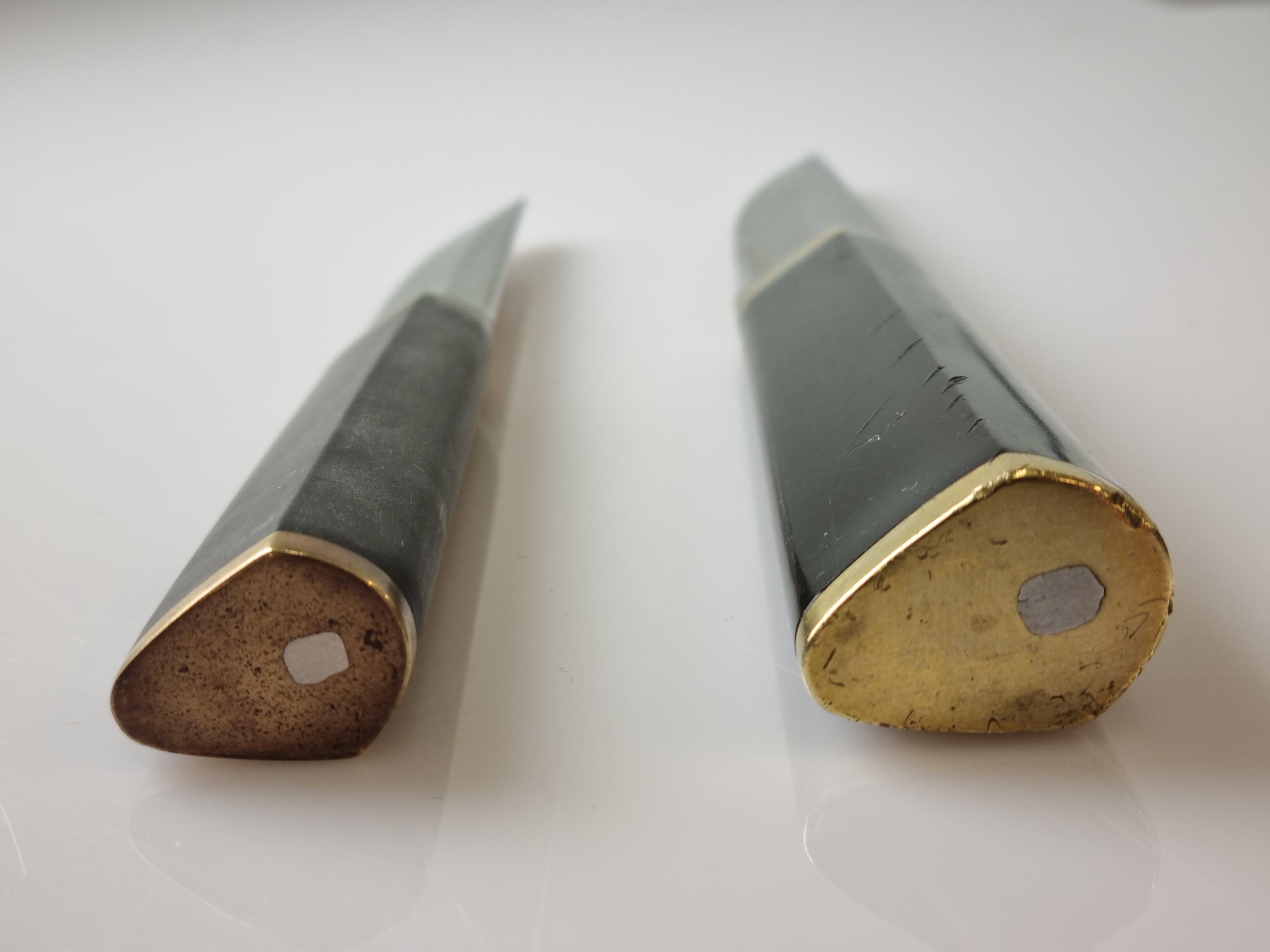 Tapio Wirkkala, Set of Two Knifes with Leather Steaths, Hackmann & Co 4