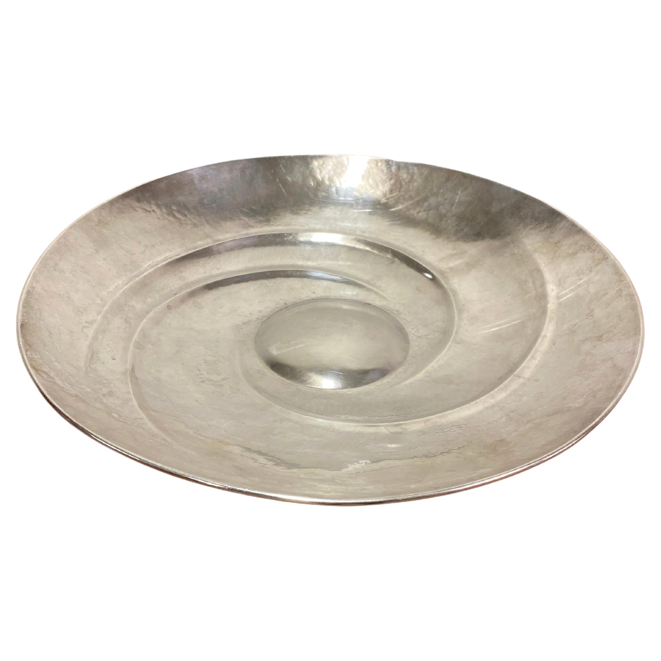 Tapio Wirkkala Spiral Silver Dish model 143, Kultakeskus Hämeenlinna, 1973