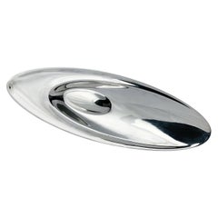 Tapio Wirkkala, Sterling Silver Dish, Model TW114, Kultakeskus, Finland, 1966