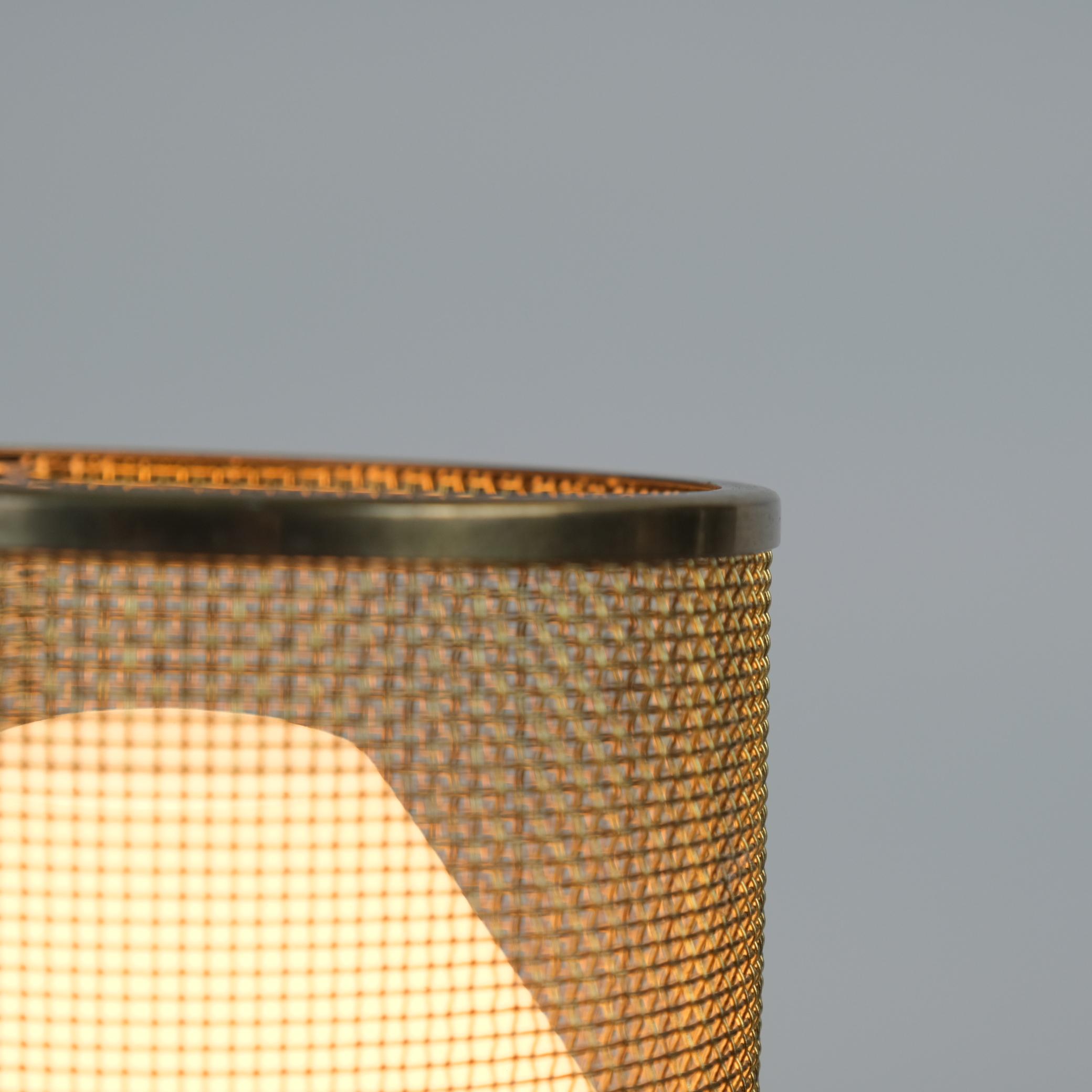 Métal Lampe de table Tapio Wirkkala modèle K11-81 en noir et laiton, Idman années 1950 en vente