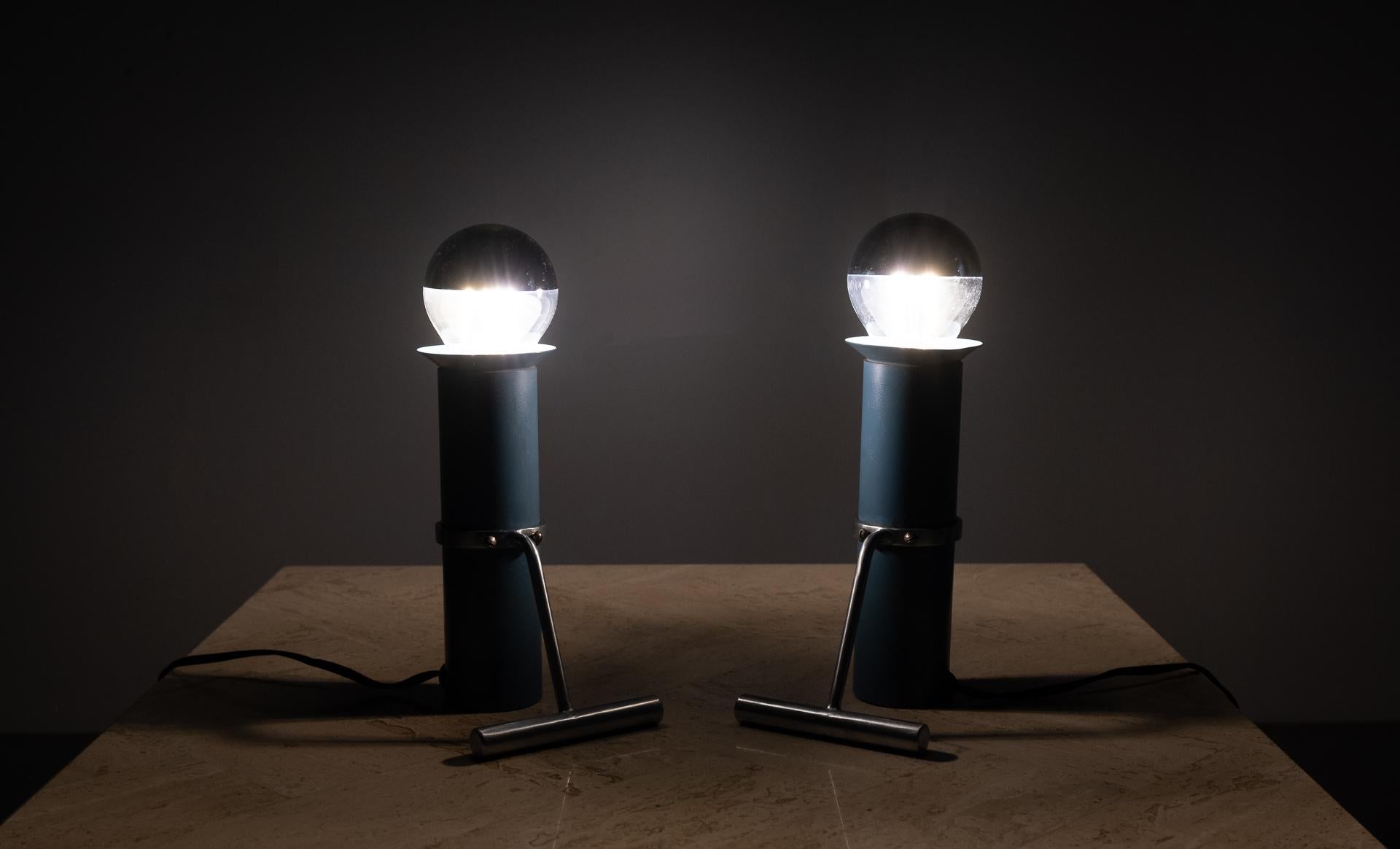 Tapio Wirkkala Table Lamps, Finland, 1960s 4