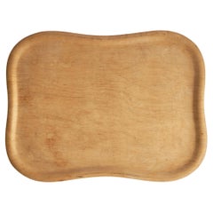 Vintage Tapio Wirkkala, Tray, Birch Plywood, Finland, 1950s