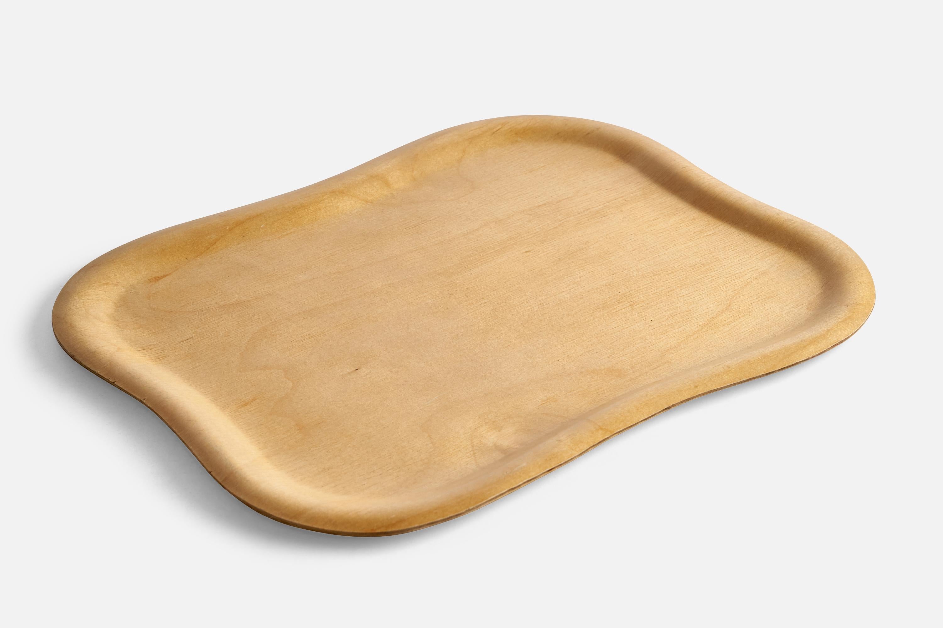 Finnish Tapio Wirkkala, Trays, Birch Plywood, Finland, 1950s For Sale