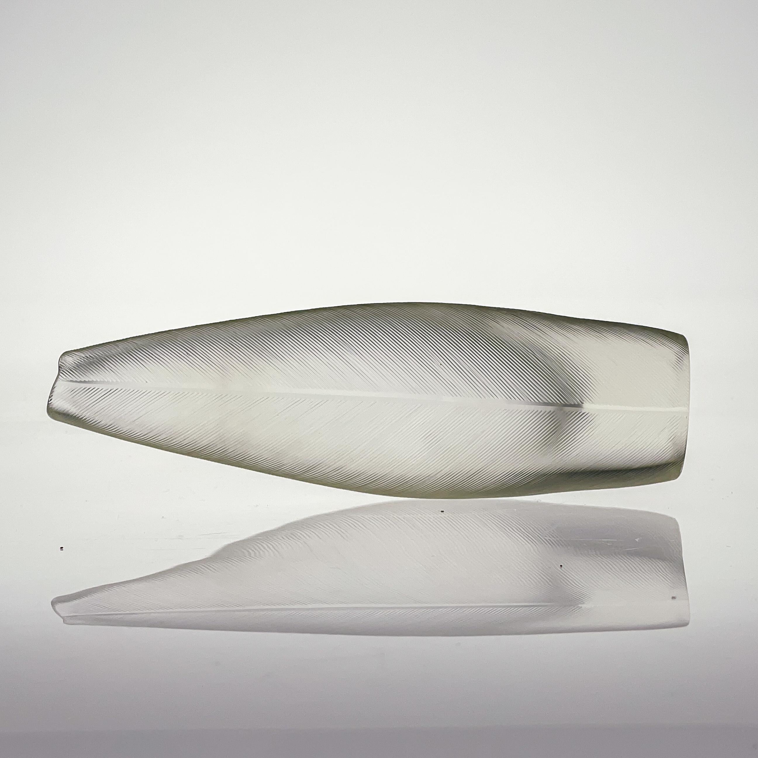 Scandinavian Modern Tapio Wirkkala Two Comb-Cut Crystal Art-Objects Vases 1957 10