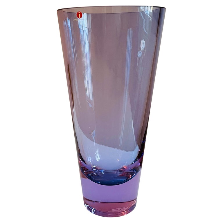 Tapio Wirkkala Vase 3647 - Iittala Finland - Light Purple Color - 1960's