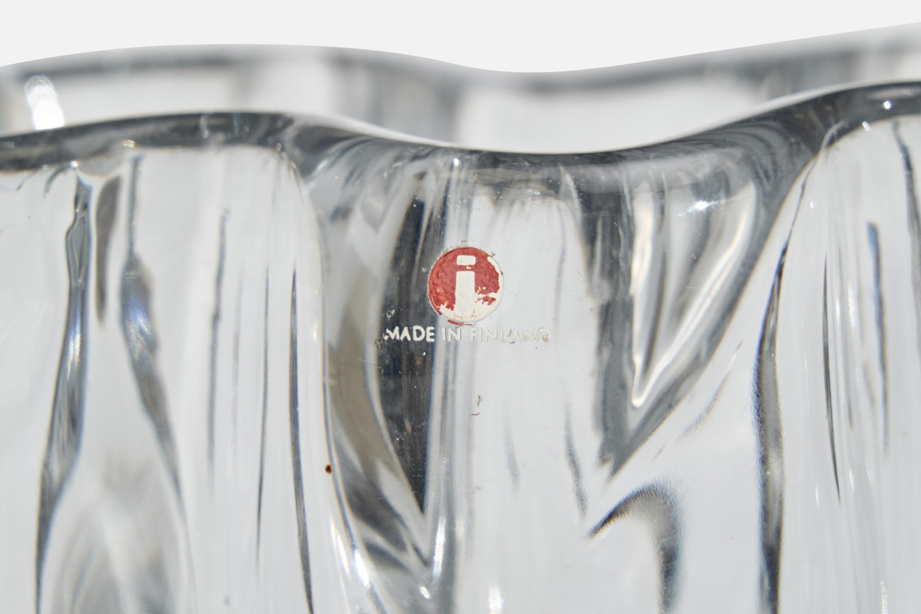 Tapio Wirkkala, Vaso, Vetro soffiato, Finlandia, anni '50 in vendita 4