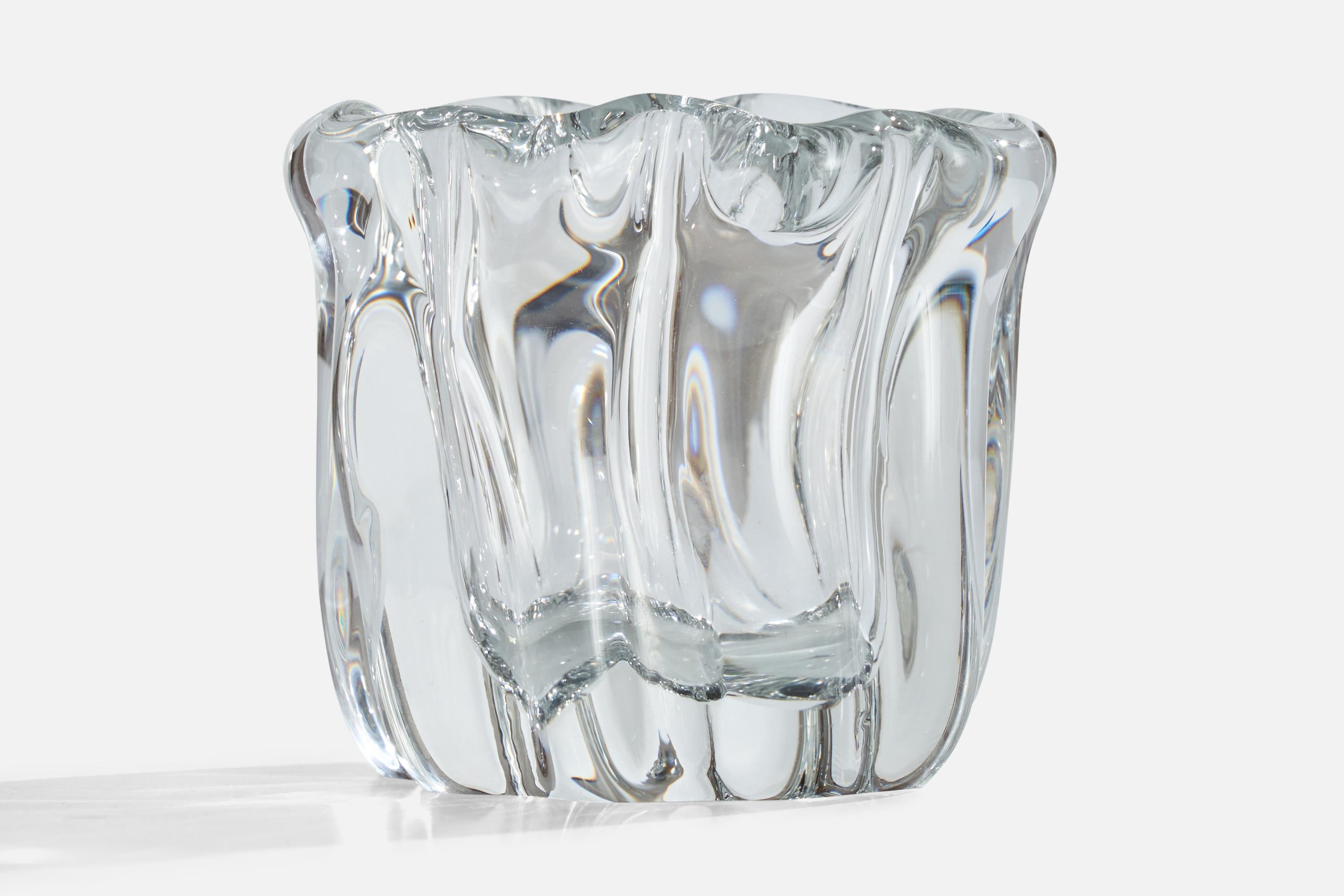 Finlandese Tapio Wirkkala, Vaso, Vetro soffiato, Finlandia, anni '50 in vendita