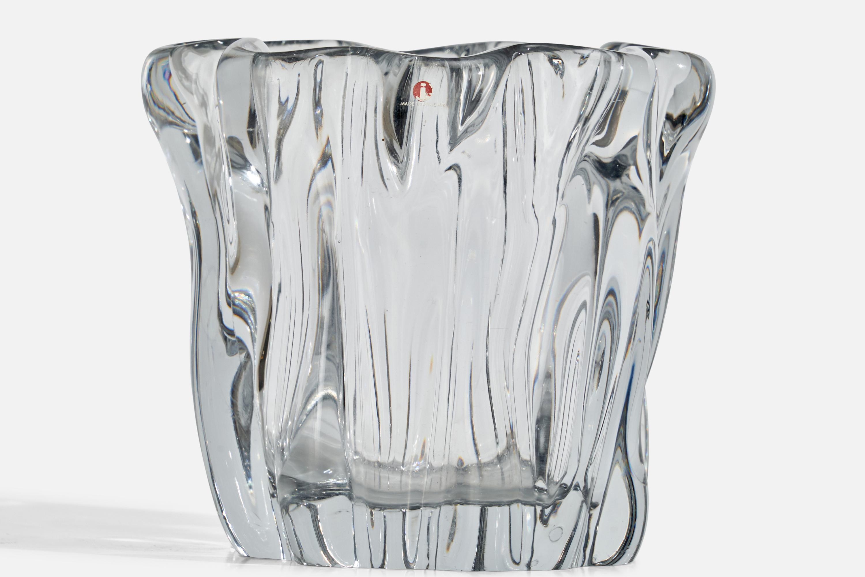 Tapio Wirkkala, Vaso, Vetro soffiato, Finlandia, anni '50 In condizioni buone in vendita a High Point, NC
