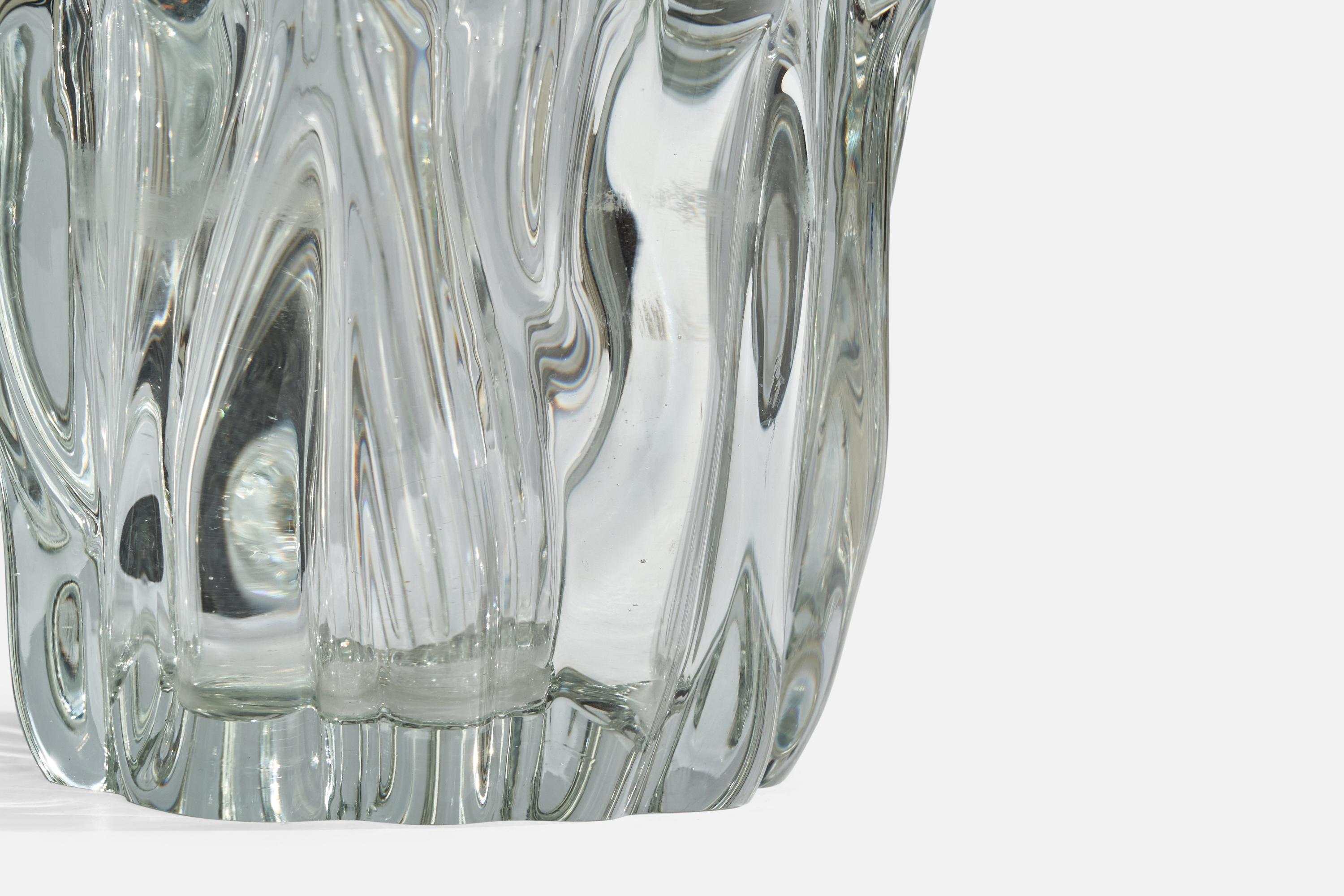 Tapio Wirkkala, Vase, Blown Glass, Finland, 1950s 1