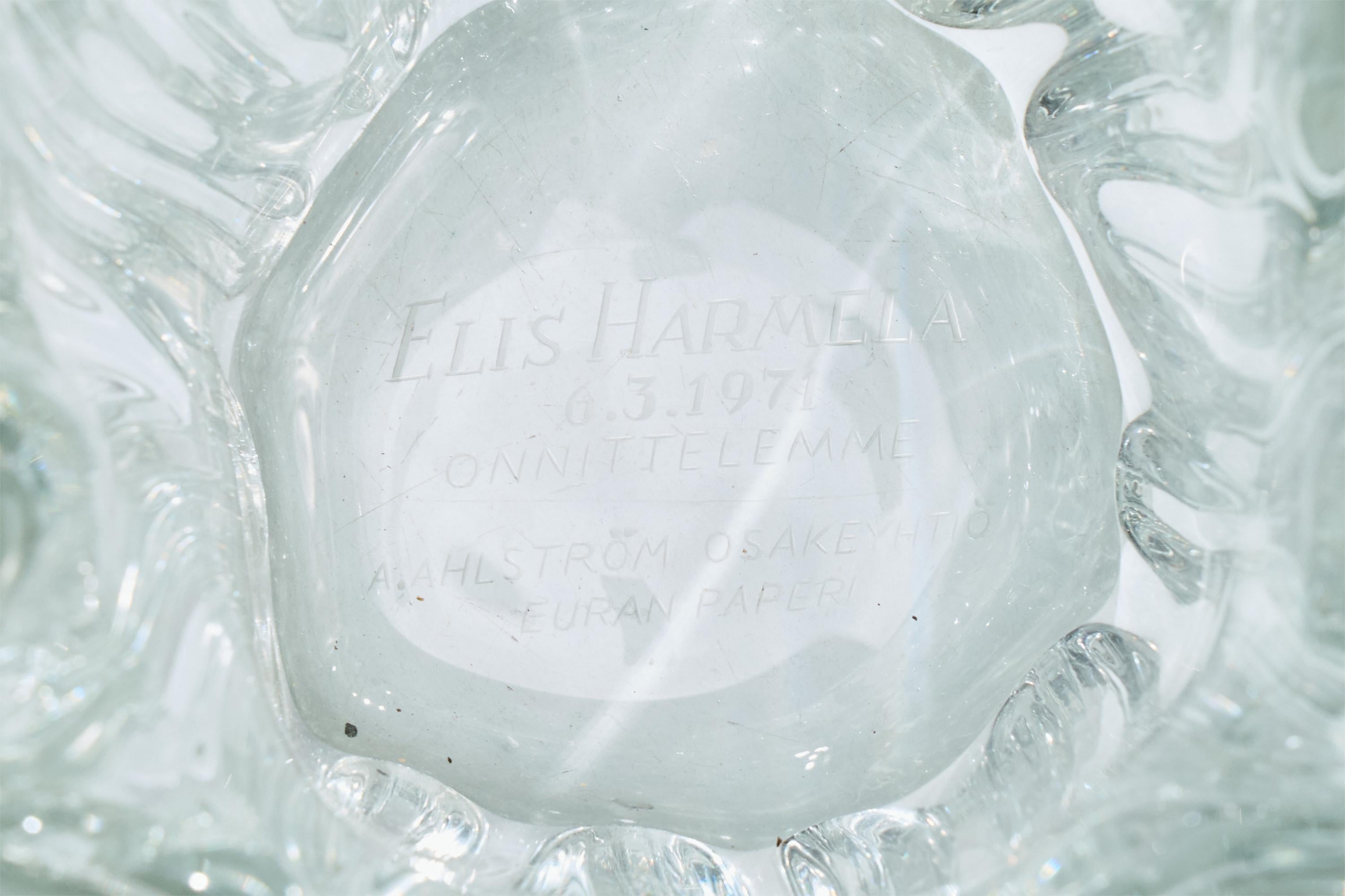 Tapio Wirkkala, Vase, geblasenes Glas, Finnland, 1971 im Angebot 4