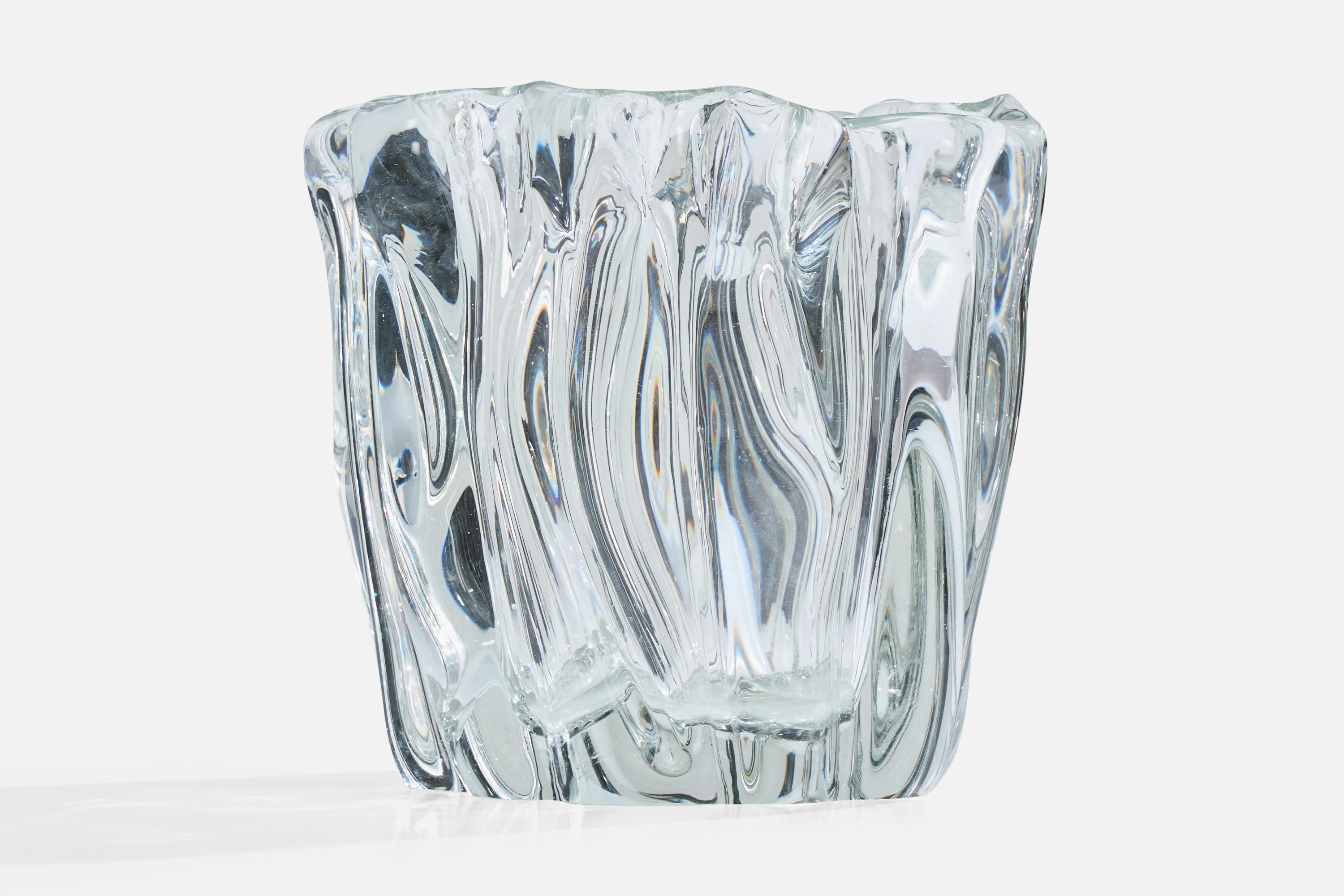 Tapio Wirkkala, Vase, geblasenes Glas, Finnland, 1971 (Finnisch) im Angebot