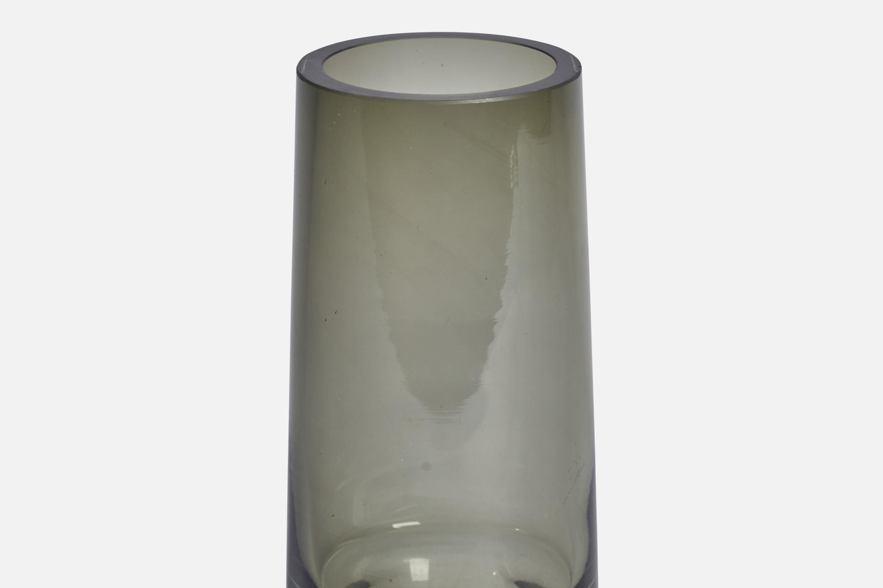 Tapio Wirkkala, Vase, Glas, Finnland, 1960er Jahre (Moderne der Mitte des Jahrhunderts) im Angebot